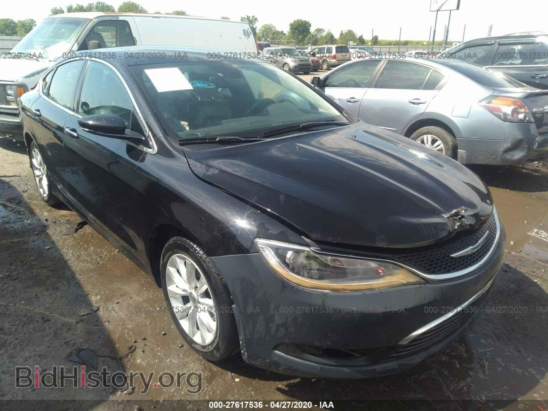 Фотография 1C3CCCCB6FN607362 - CHRYSLER 200 2015