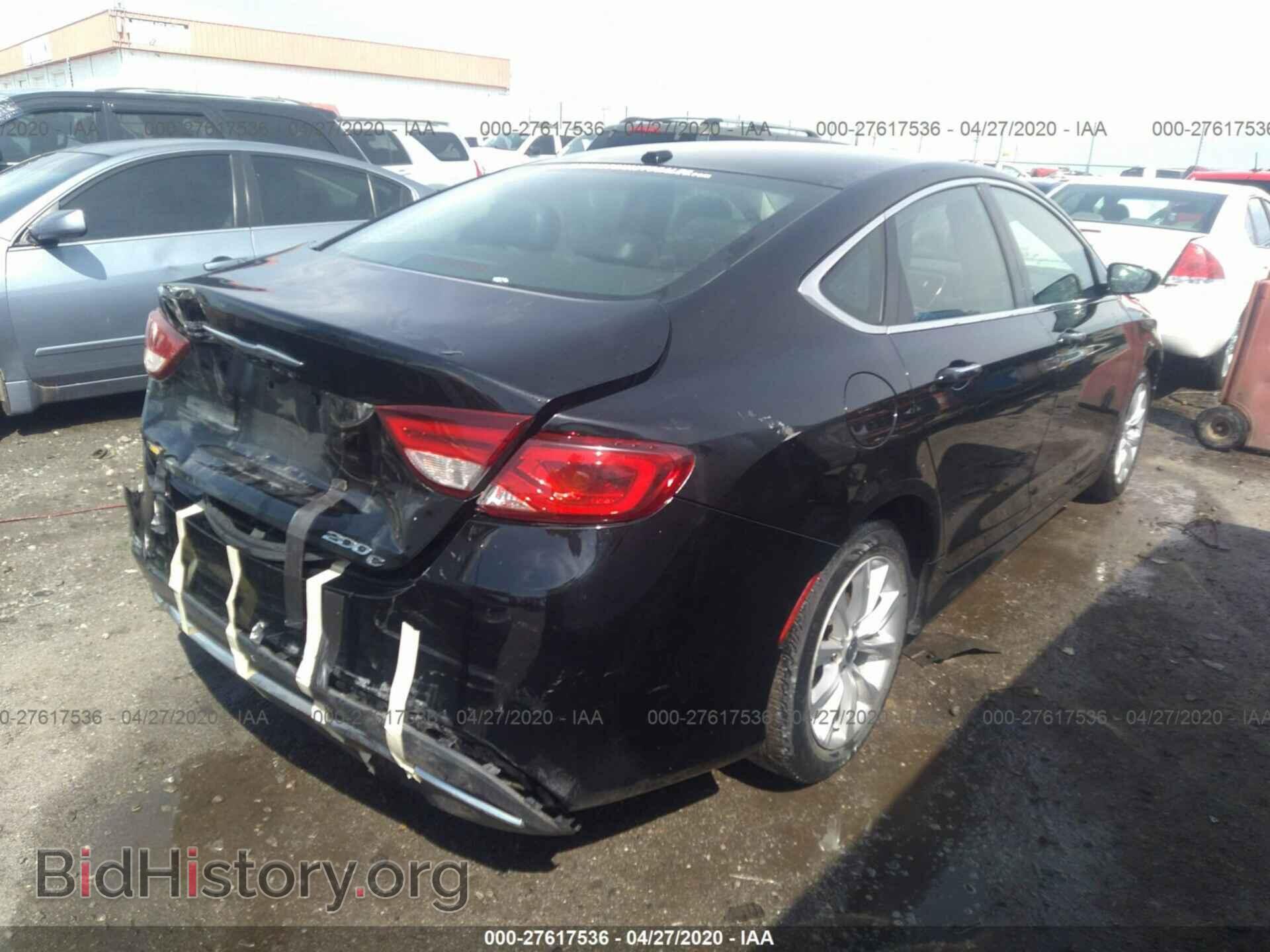 2015 CHRYSLER 200 - VIN: 1C3CCCCB6FN607362 - Фото 4