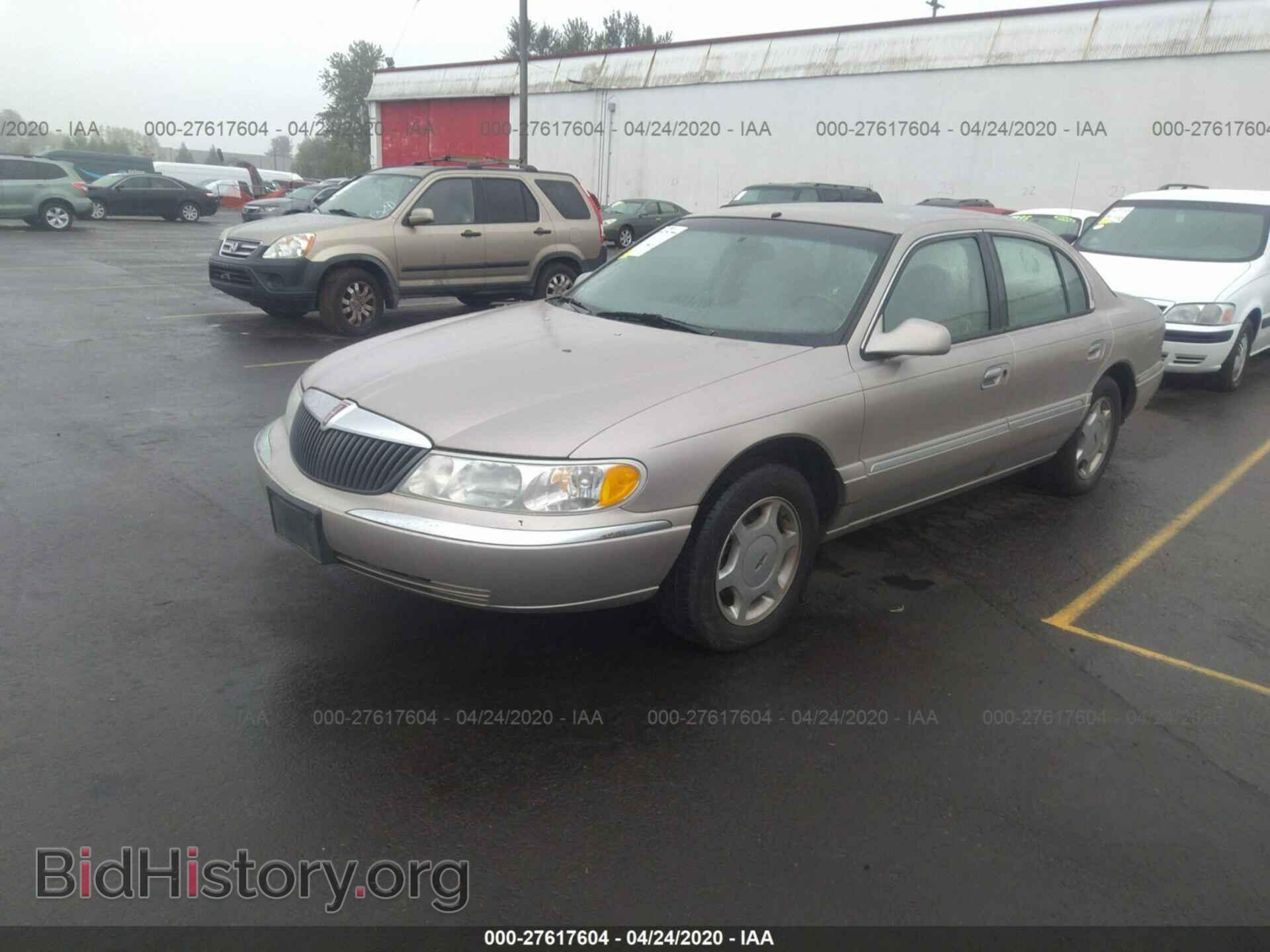 2001 LINCOLN CONTINENTAL - VIN: 1LNHM97V01Y662947 - Фото 2