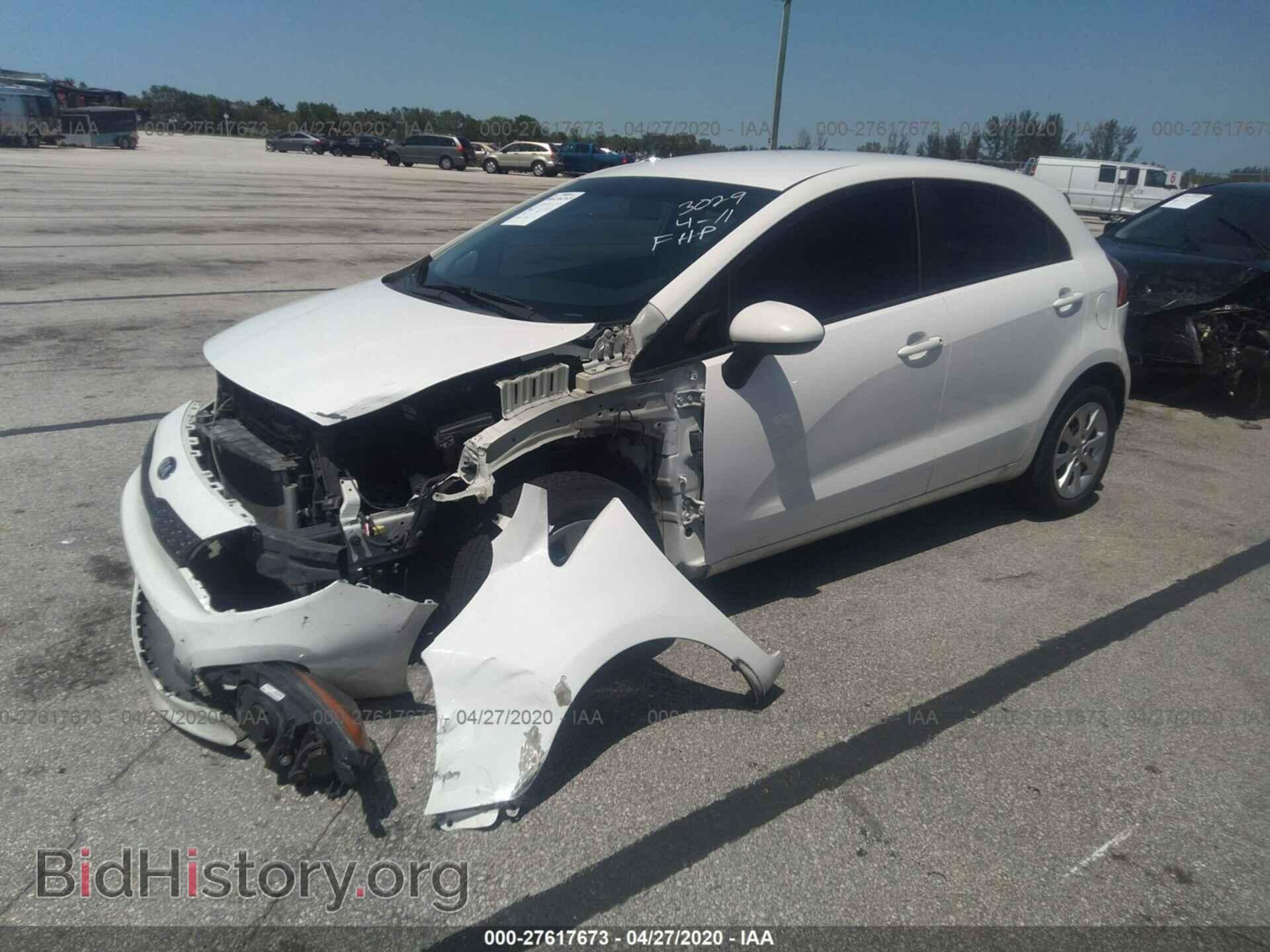 2013 KIA RIO - VIN: KNADM5A36D6283029 - Photo 2