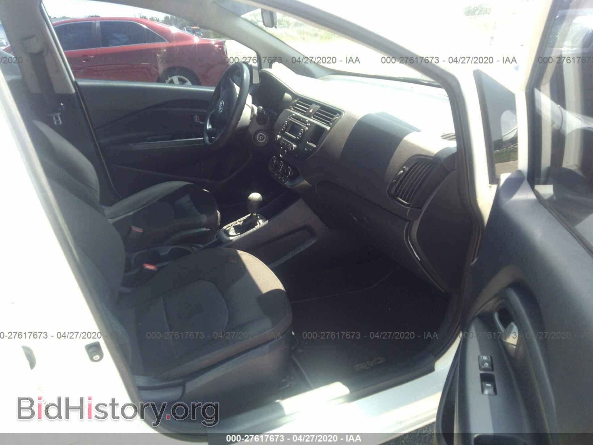 2013 KIA RIO - VIN: KNADM5A36D6283029 - Photo 5