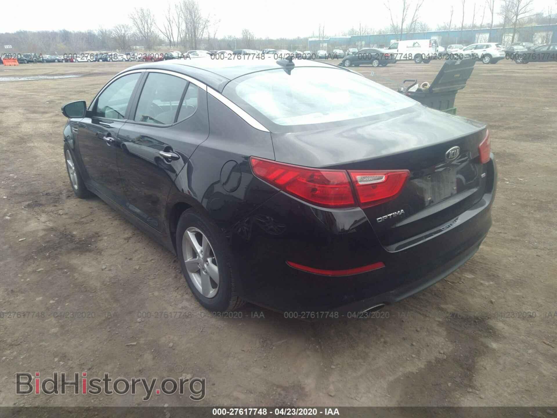 2014 KIA OPTIMA - VIN: 5XXGM4A78EG264854 - Фото 3