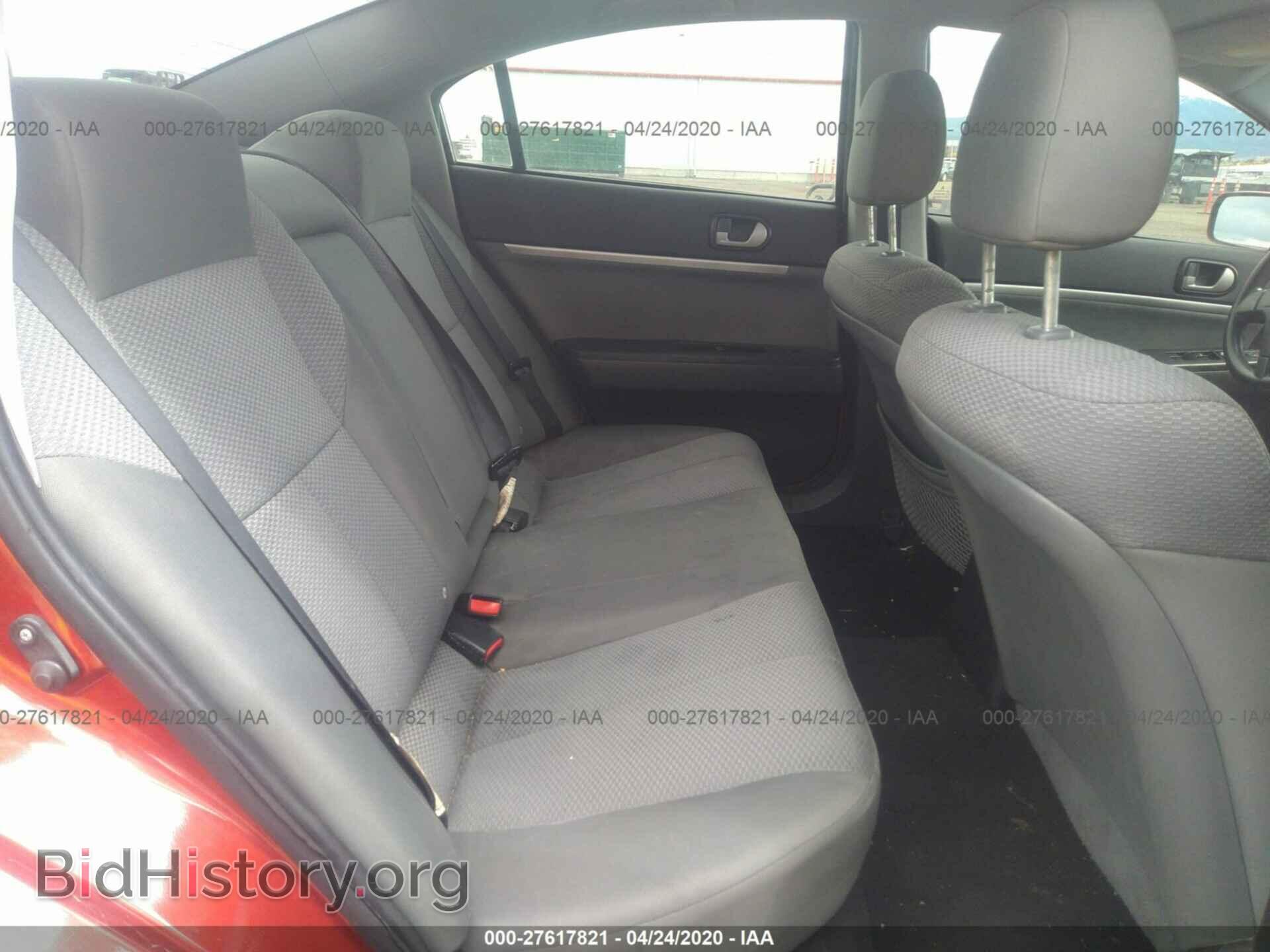 2010 MITSUBISHI GALANT - VIN: 4A32B2FF9AE017889 - Фото 8