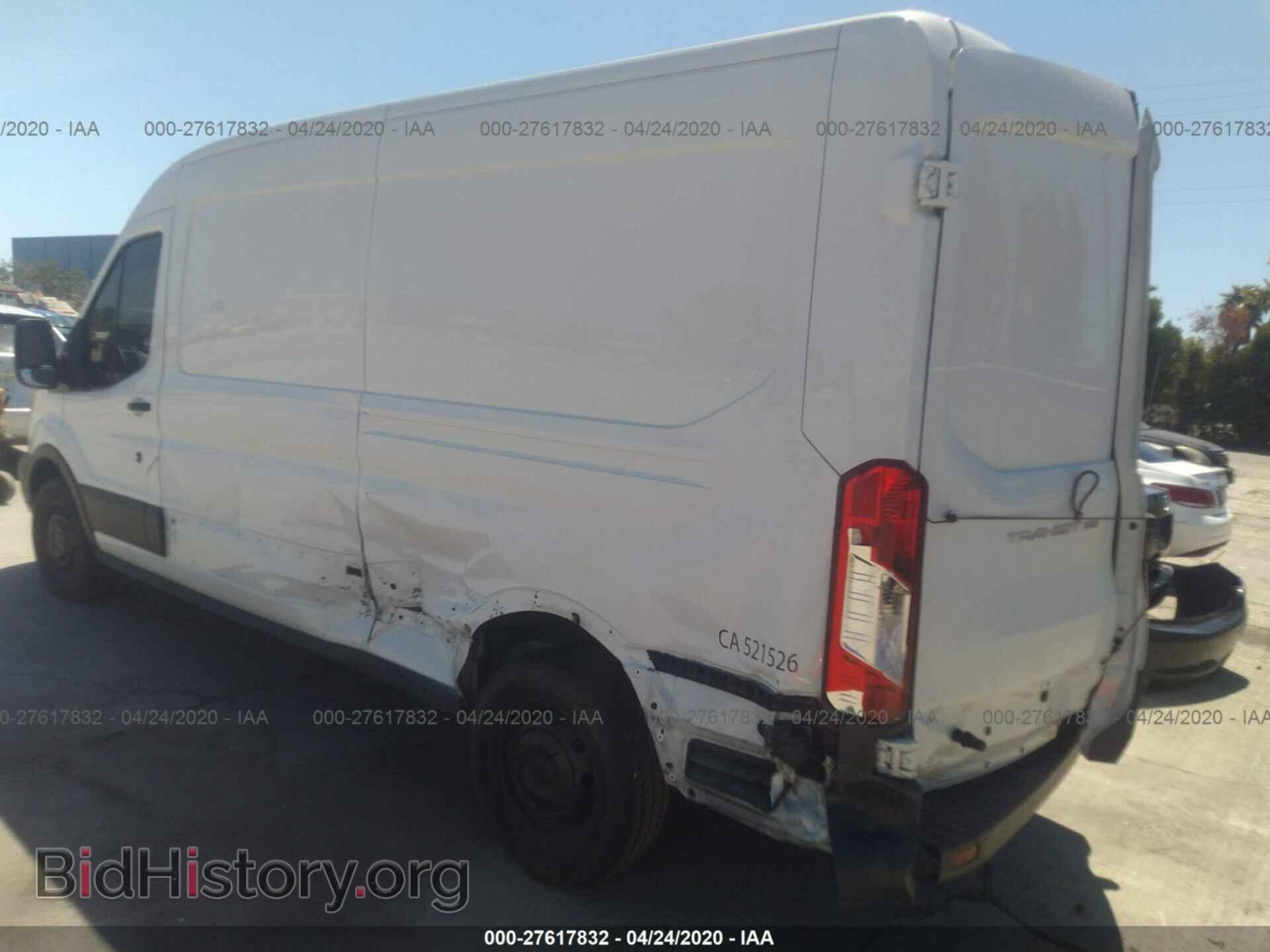 2017 FORD TRANSIT - VIN: 1FTYE2CMXHKB25828 - Фото 3