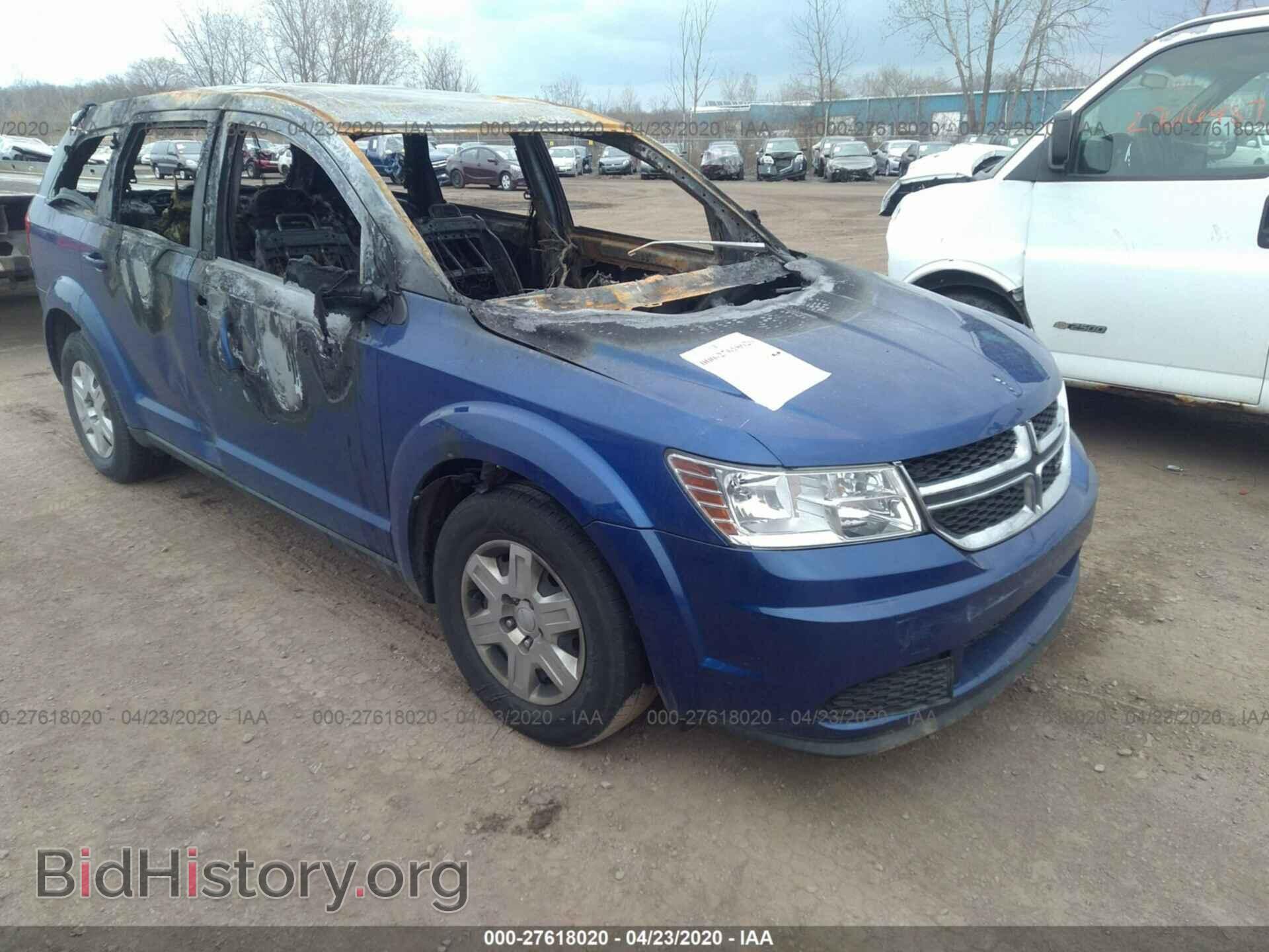 Photo 3C4PDCAB2CT256460 - DODGE JOURNEY 2012