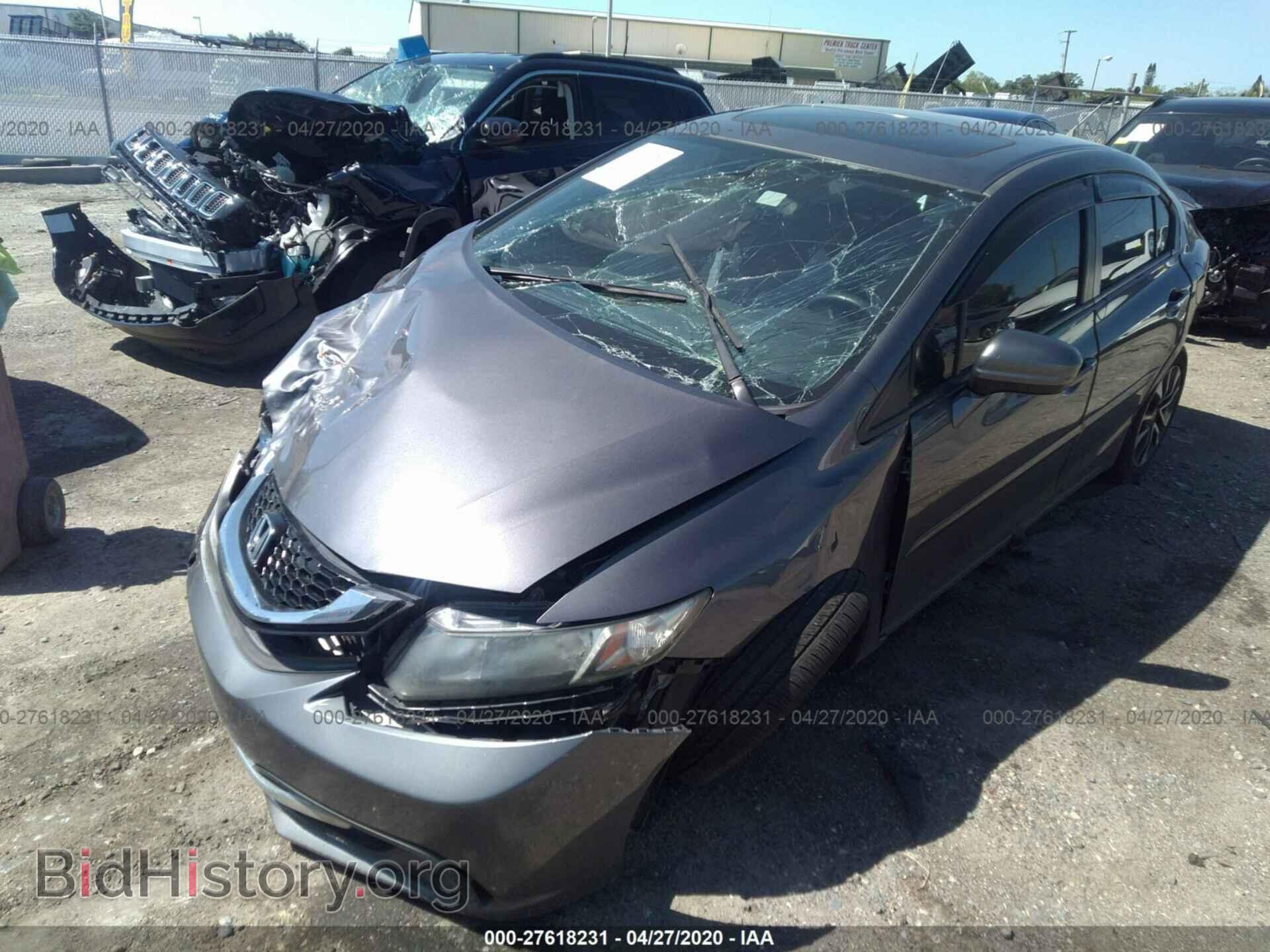 2014 HONDA CIVIC - VIN: 19XFB2F83EE032422 - Фото 2