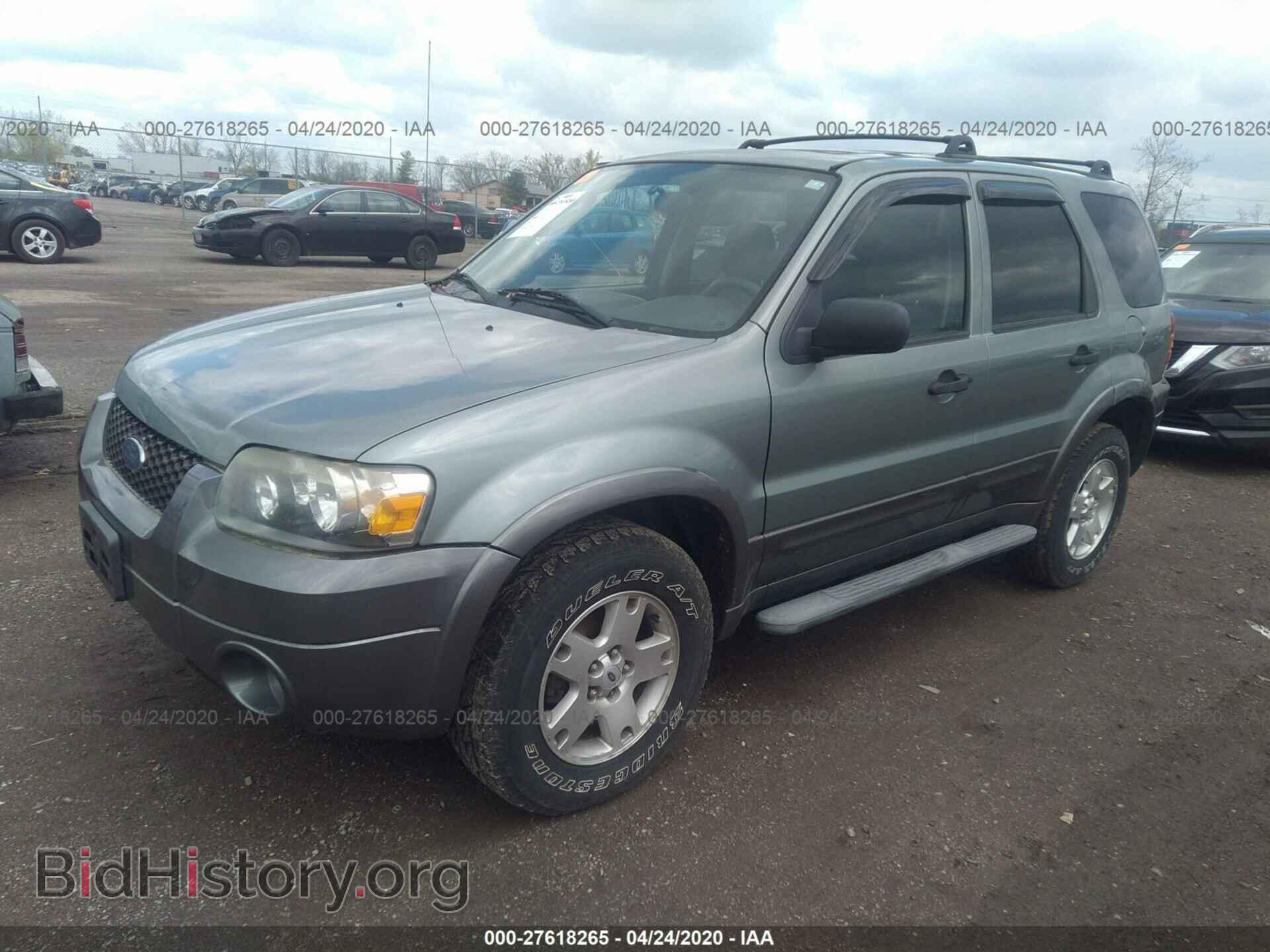 2006 FORD ESCAPE - VIN: 1FMYU03196KA56152 - Фото 2