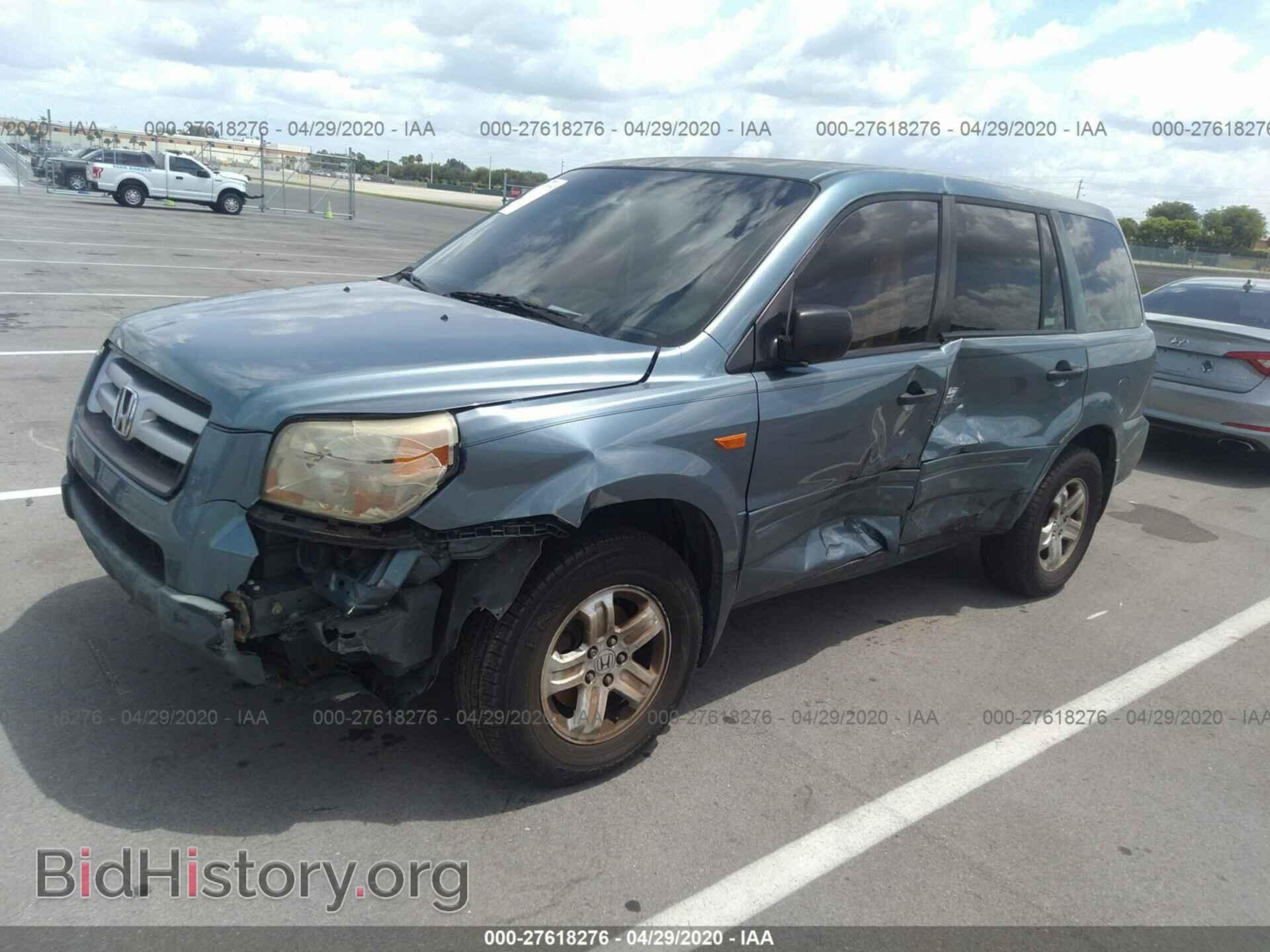 2006 HONDA PILOT - VIN: 5FNYF28166B023058 - Фото 2