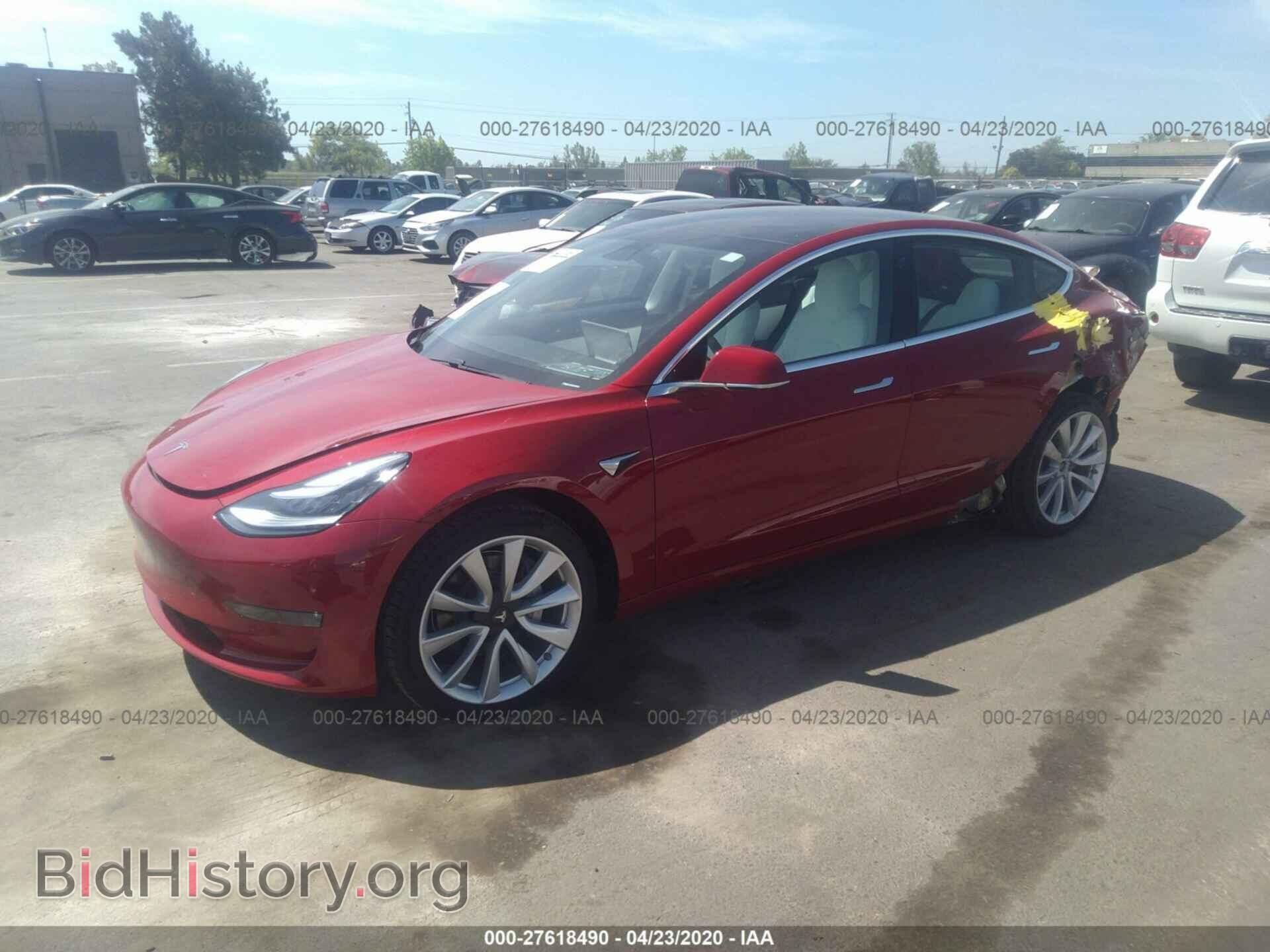 2019 TESLA MODEL 3 - VIN: 5YJ3E1EB4KF391897 - Фото 2