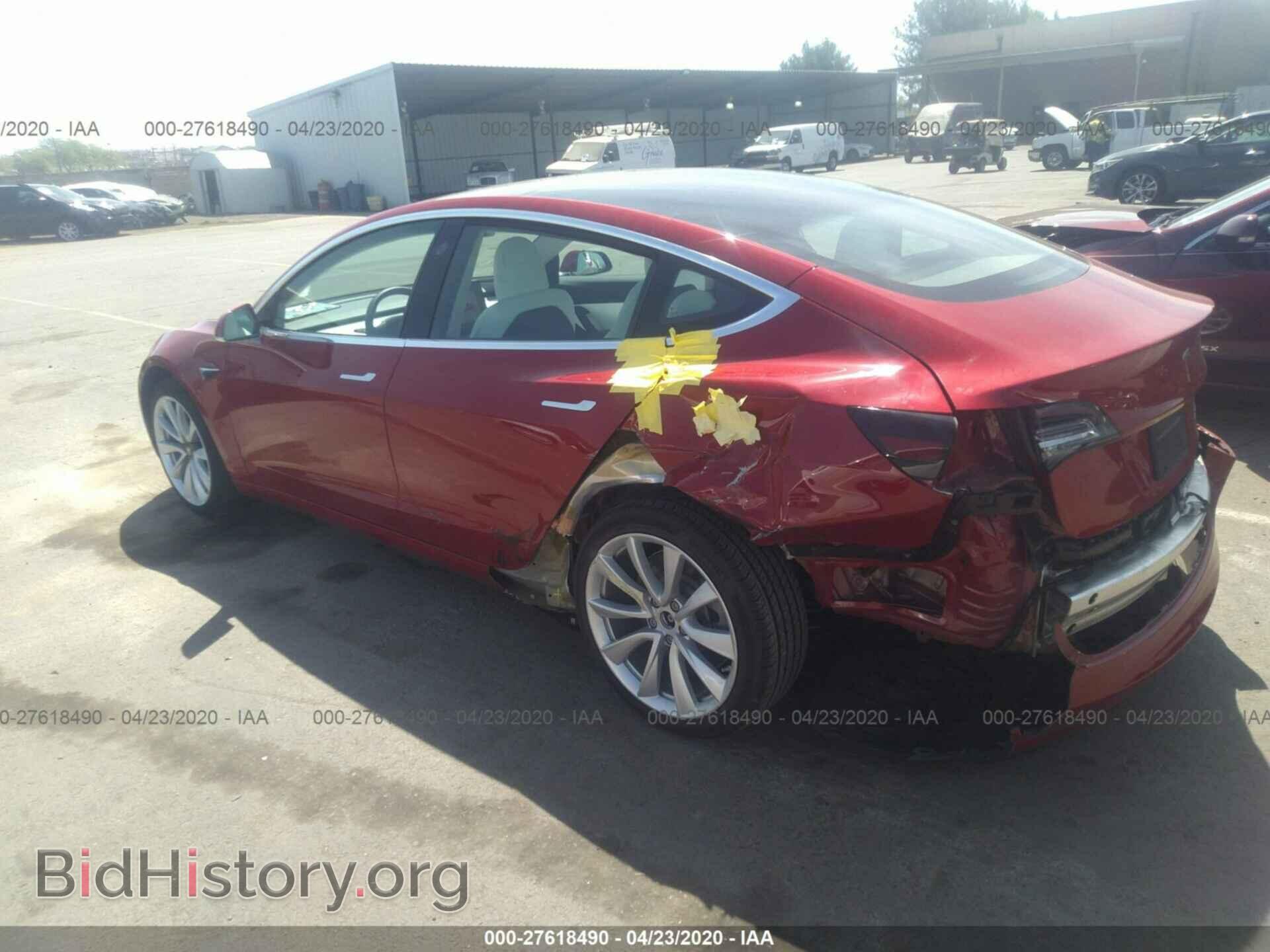 2019 TESLA MODEL 3 - VIN: 5YJ3E1EB4KF391897 - Фото 3