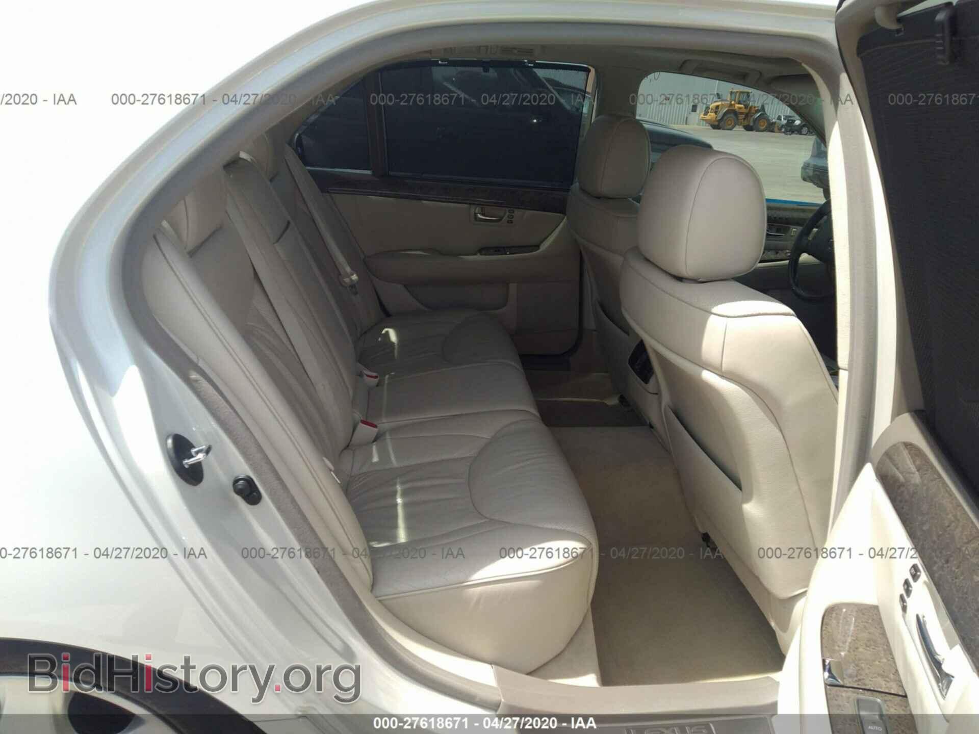 2003 LEXUS LS - VIN: JTHBN30F830104710 - Фото 8