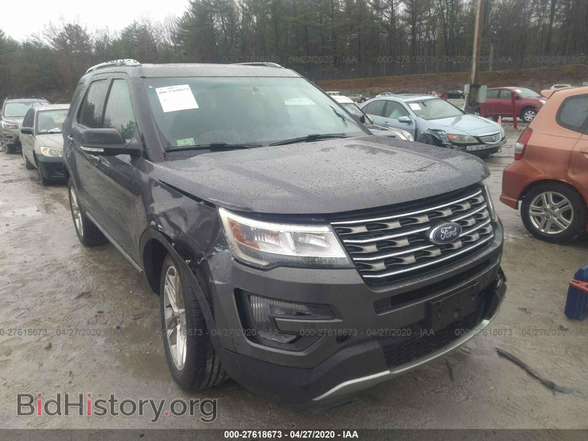 Фотография 1FM5K8D81GGA16574 - FORD EXPLORER 2016