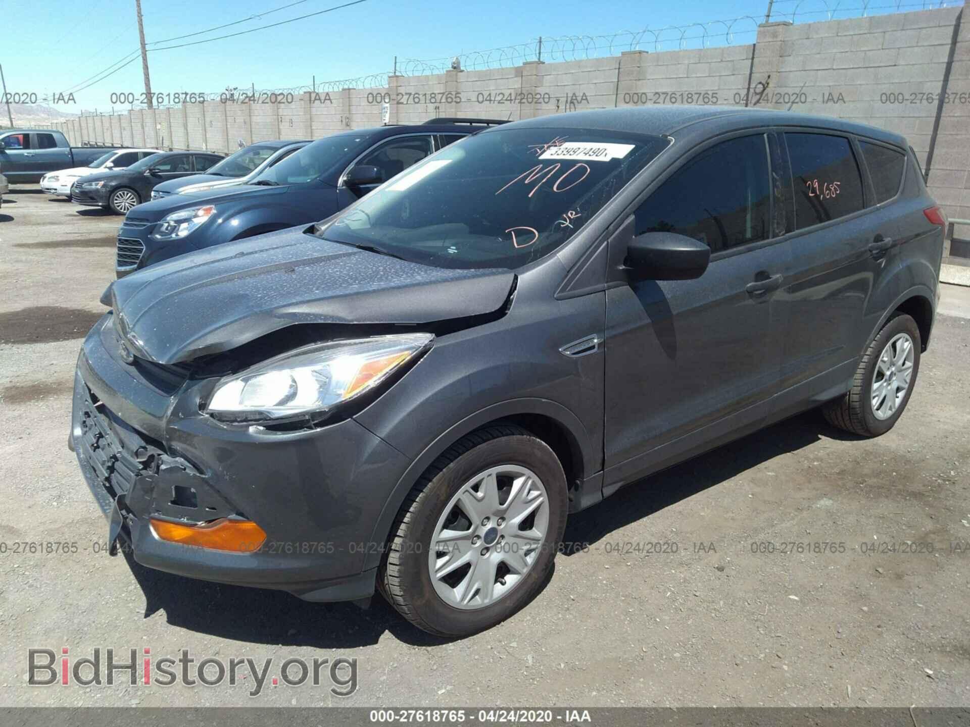 2014 FORD ESCAPE - VIN: 1FMCU0F76EUB72745 - Фото 2