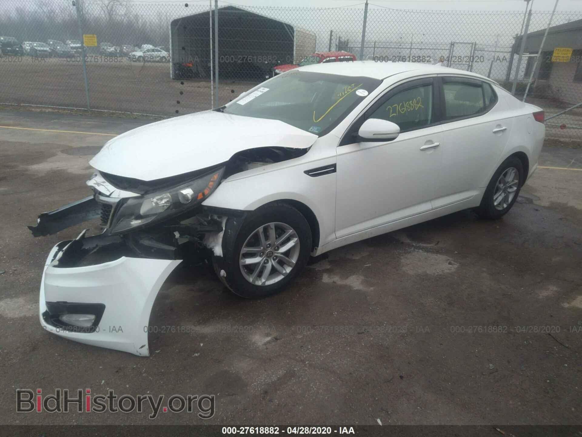 2013 KIA OPTIMA - VIN: KNAGM4A78D5344672 - Фото 2