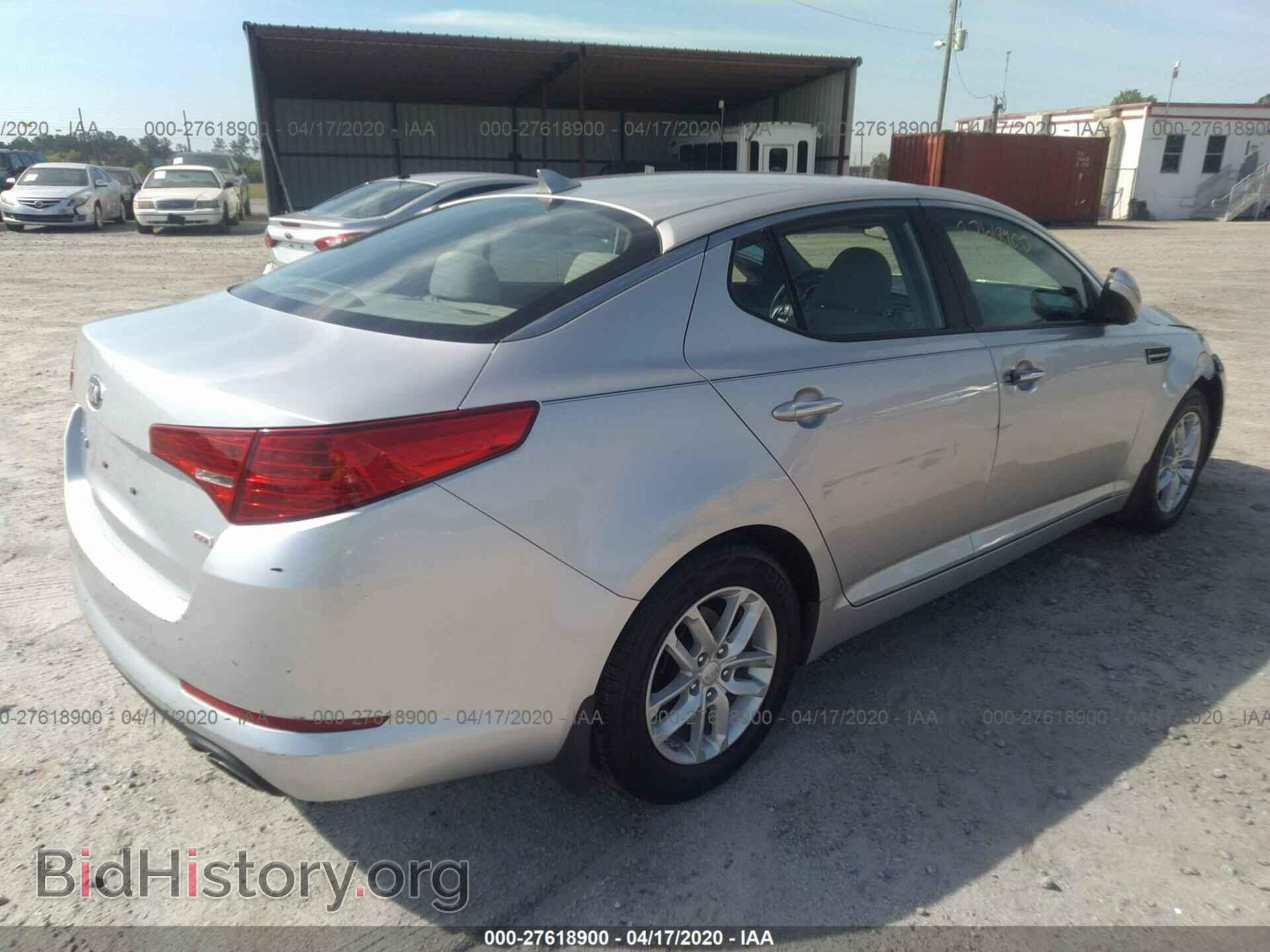 2013 KIA OPTIMA - VIN: KNAGM4A76D5337624 - Photo 4