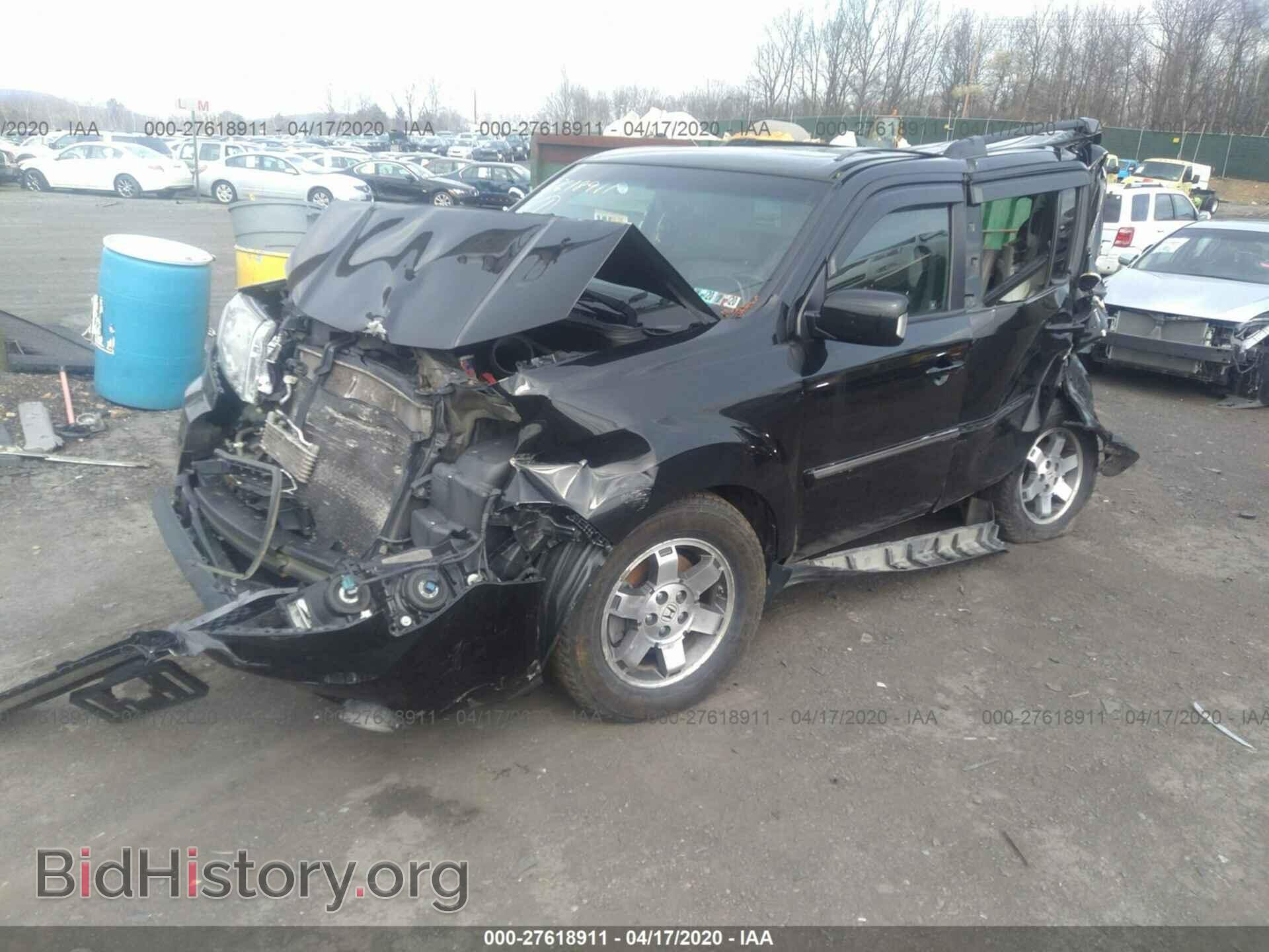 2011 HONDA PILOT - VIN: 5FNYF4H95BB023306 - Фото 2