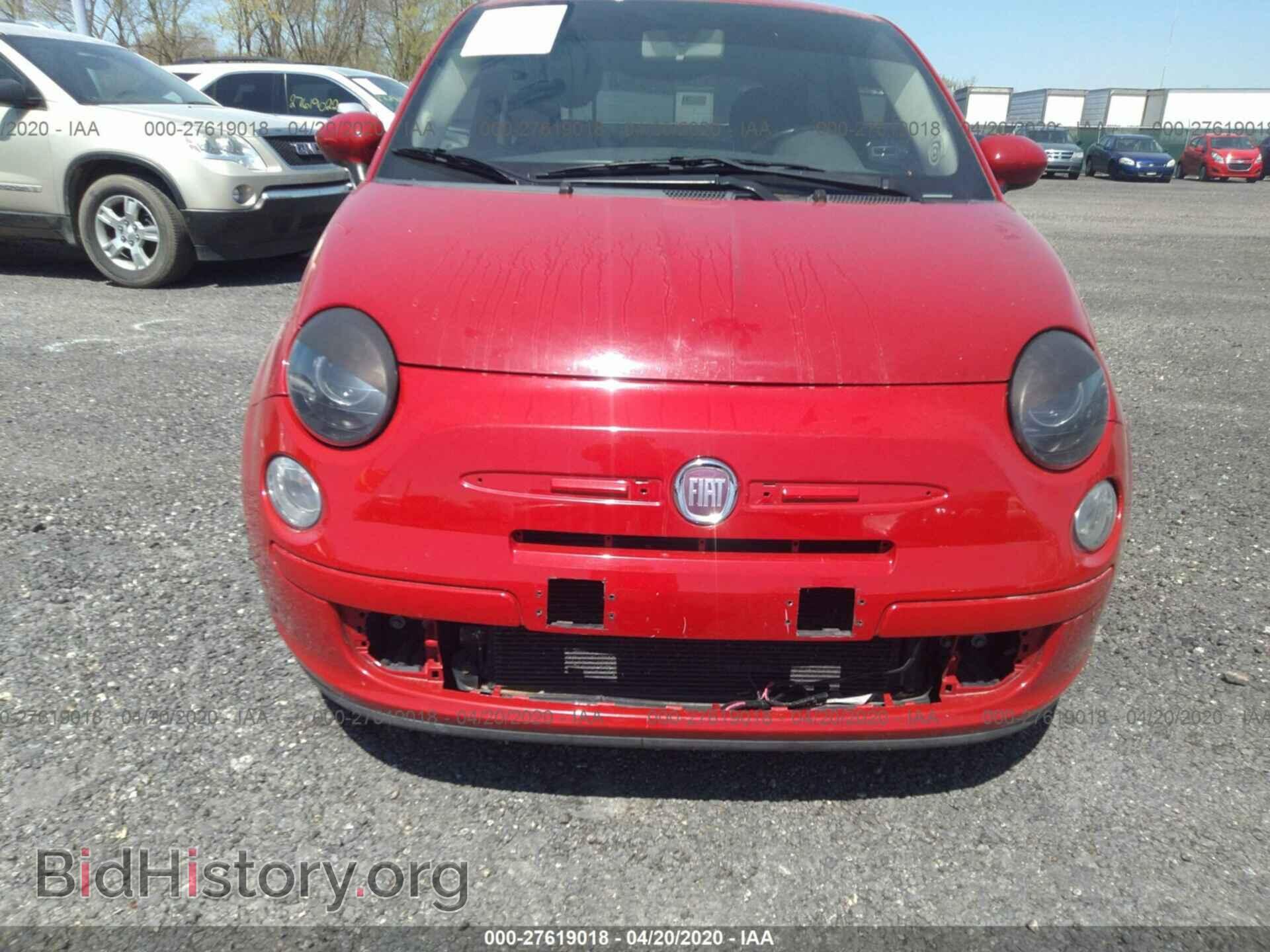 2012 FIAT 500 - VIN: 3C3CFFAR2CT302011 - Фото 6