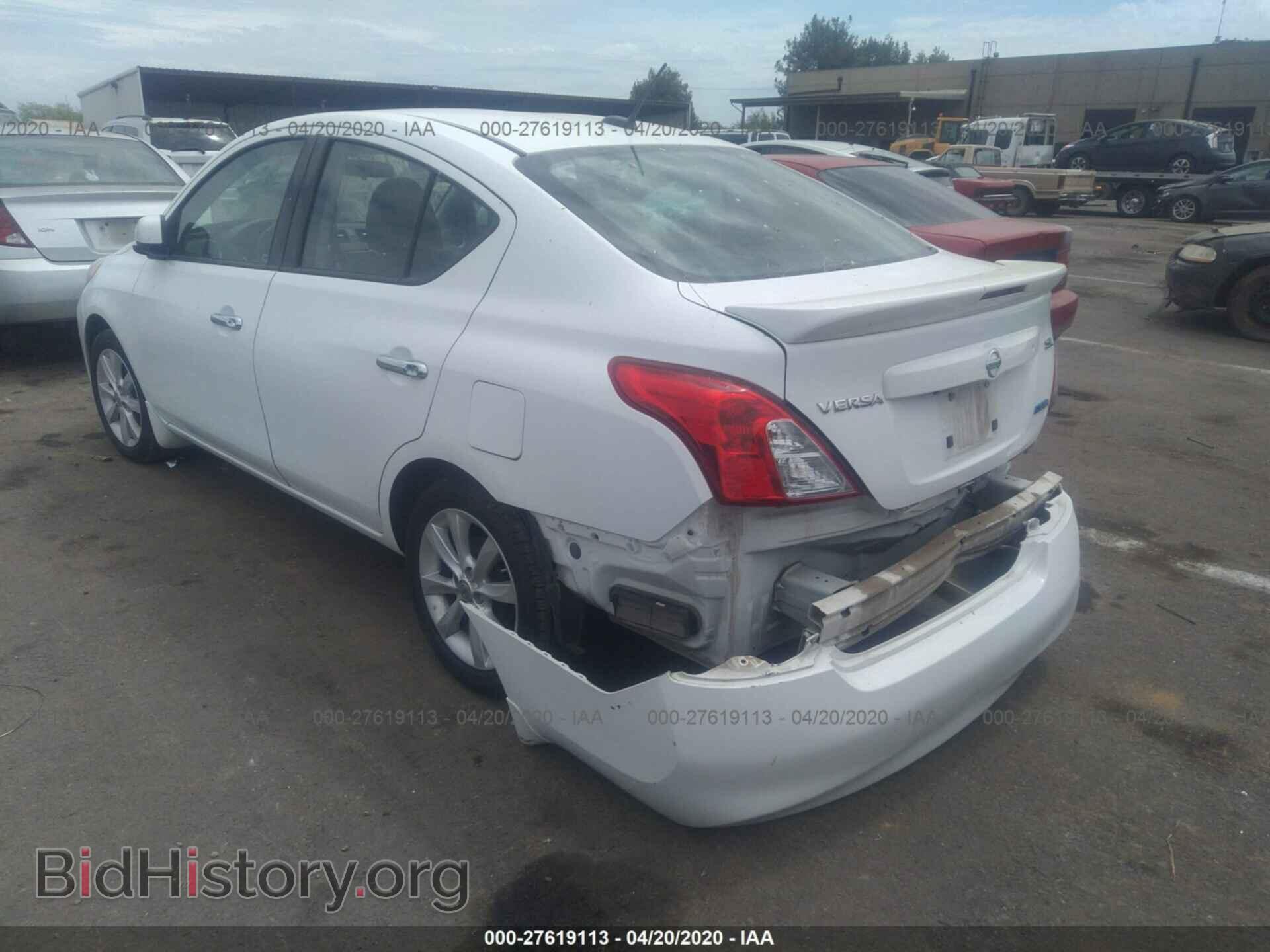 2014 NISSAN VERSA - VIN: 3N1CN7AP3EL808536 - Фото 3