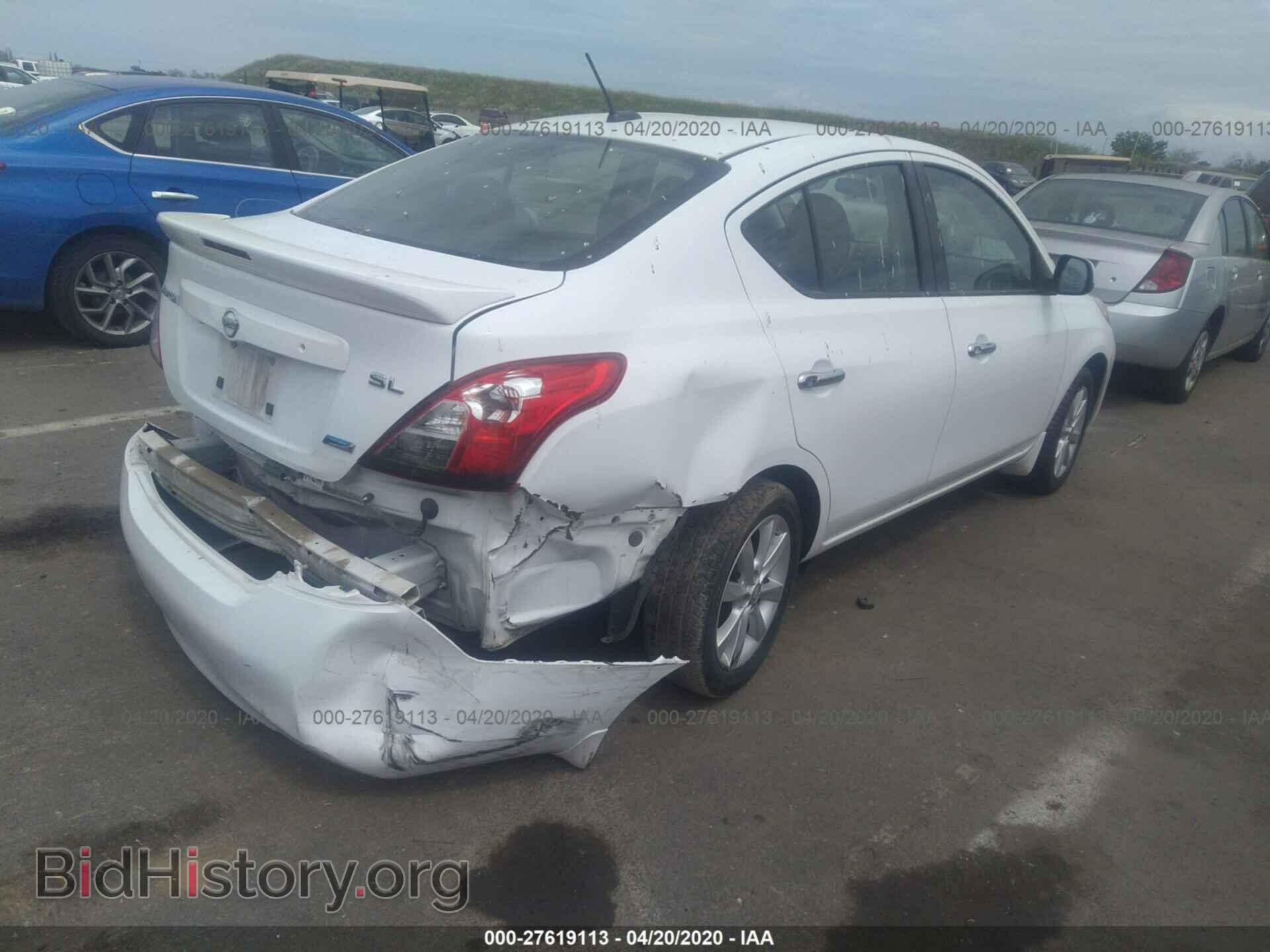 2014 NISSAN VERSA - VIN: 3N1CN7AP3EL808536 - Фото 4