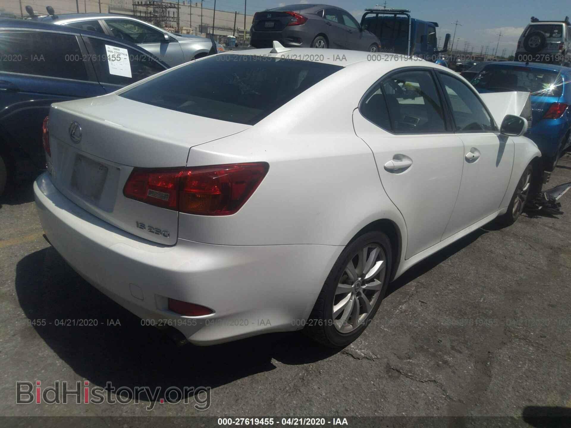 2008 LEXUS IS - VIN: JTHBK262685074284 - Фото 4