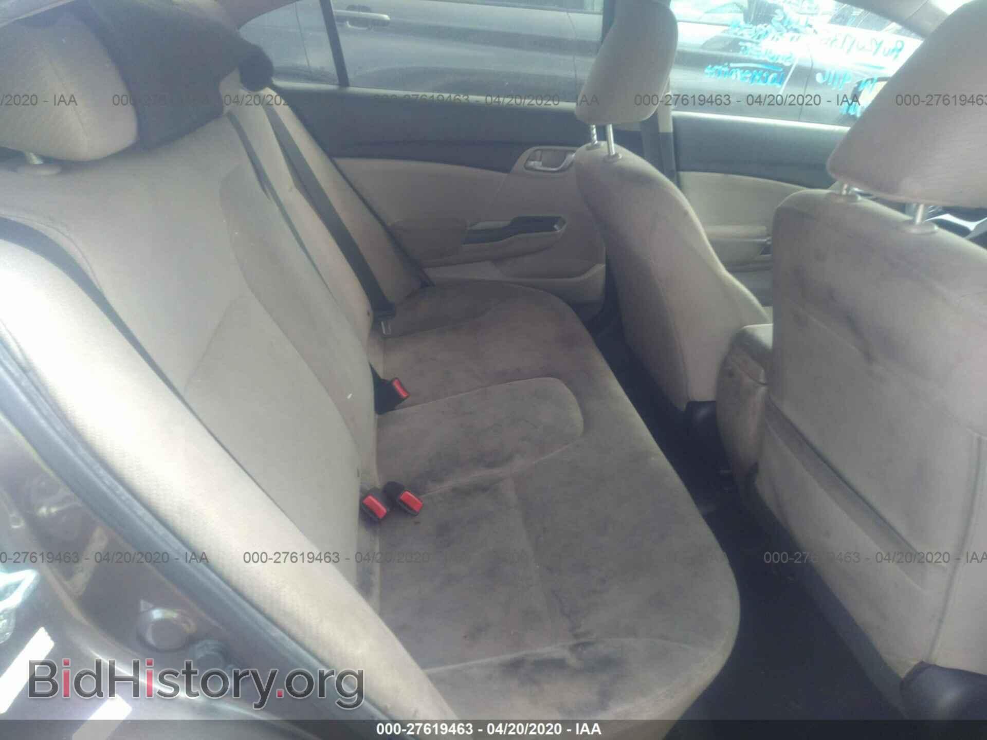 2013 HONDA CIVIC - VIN: 2HGFB2F53DH593441 - Фото 8