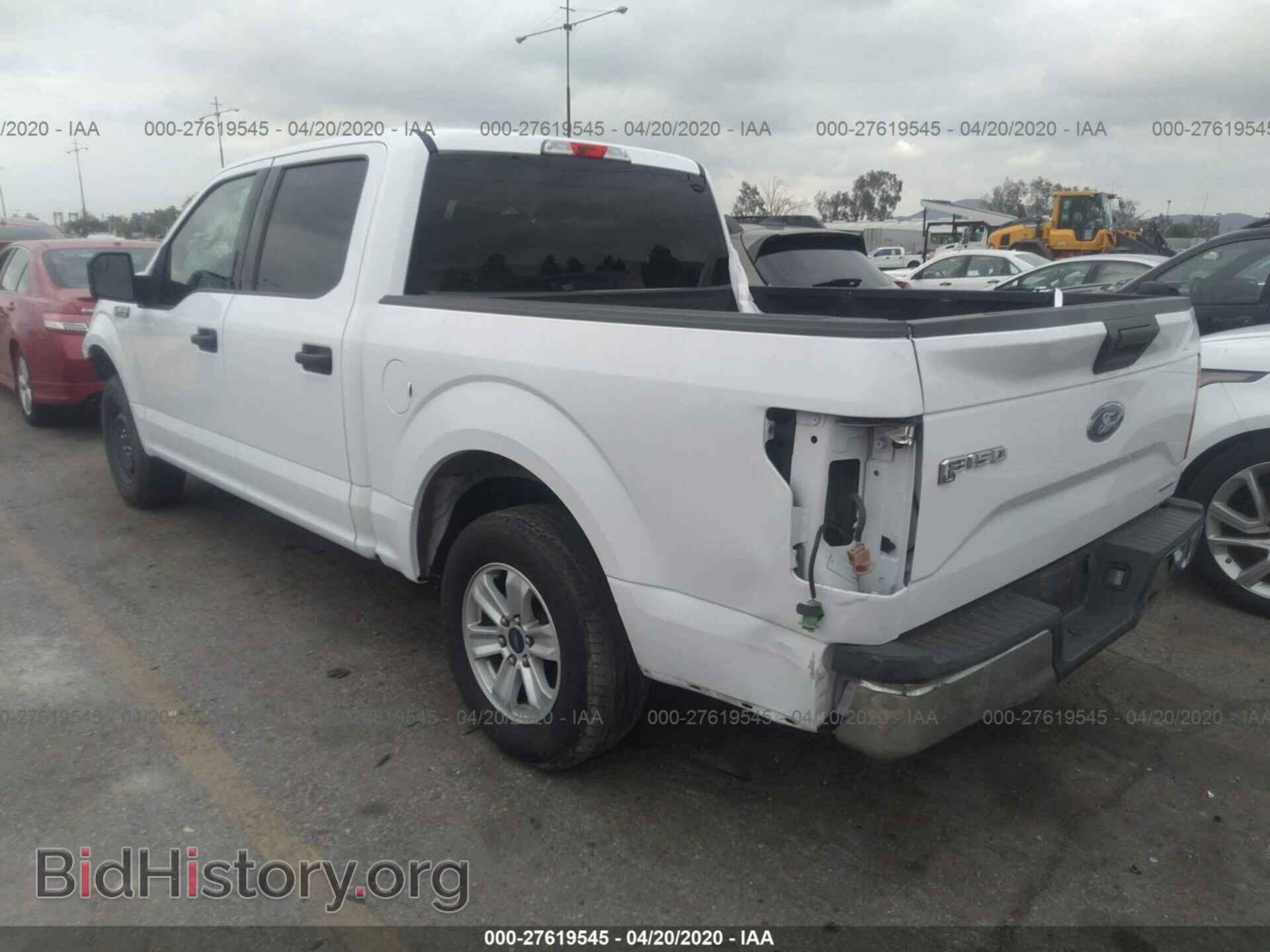 2016 FORD F150 - VIN: 1FTEW1C82GKD45508 - Фото 3