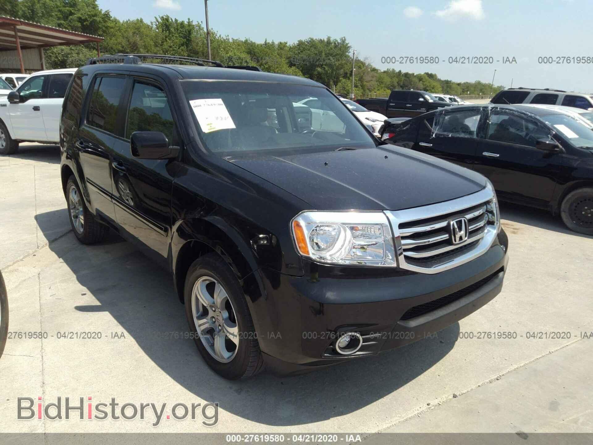 Фотография 5FNYF4H50CB047155 - HONDA PILOT 2012