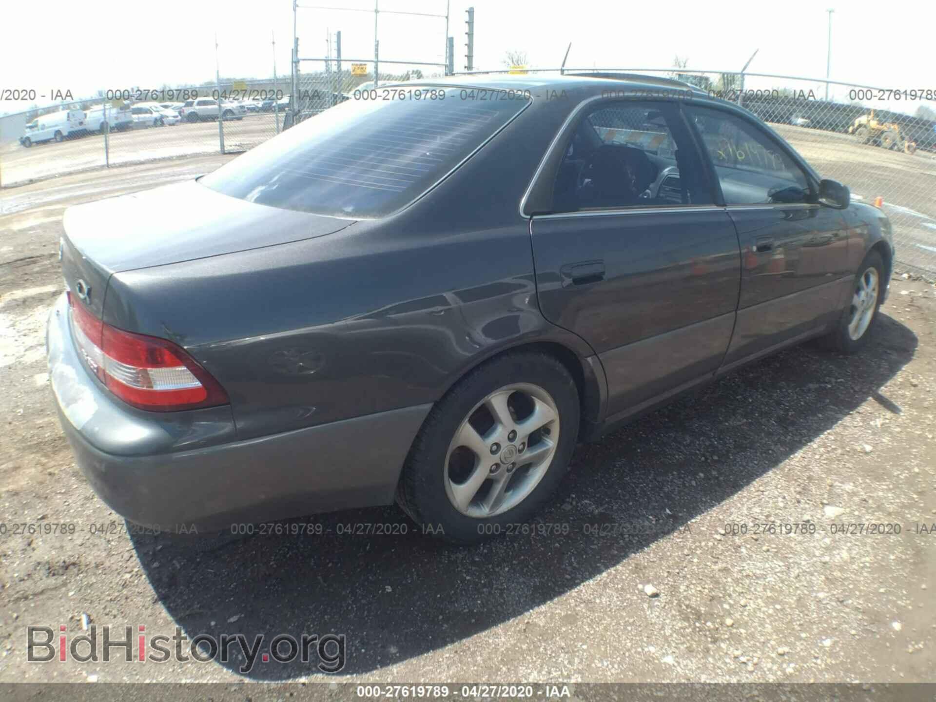 2001 LEXUS ES - VIN: JT8BF28G615109215 - Фото 4