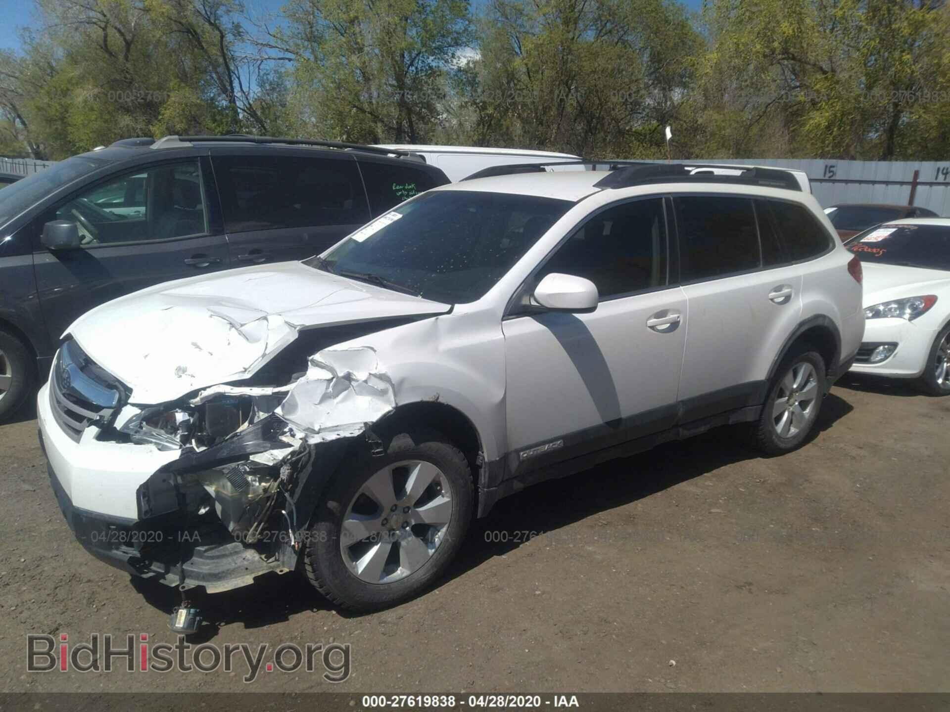 2012 SUBARU OUTBACK - VIN: 4S4BRBAC6C3291606 - Фото 2