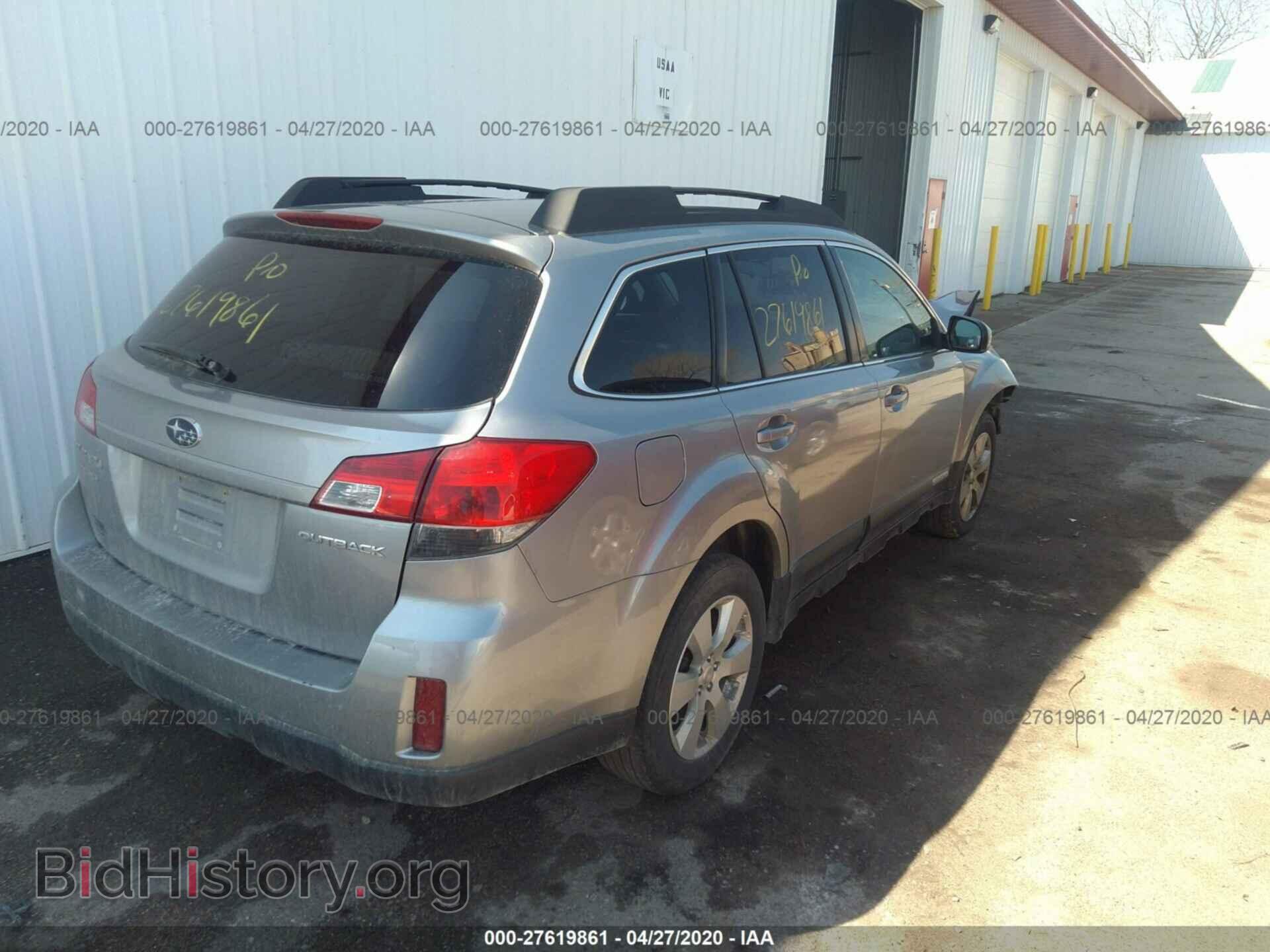 2011 SUBARU OUTBACK - VIN: 4S4BRCCC1B3438903 - Фото 4