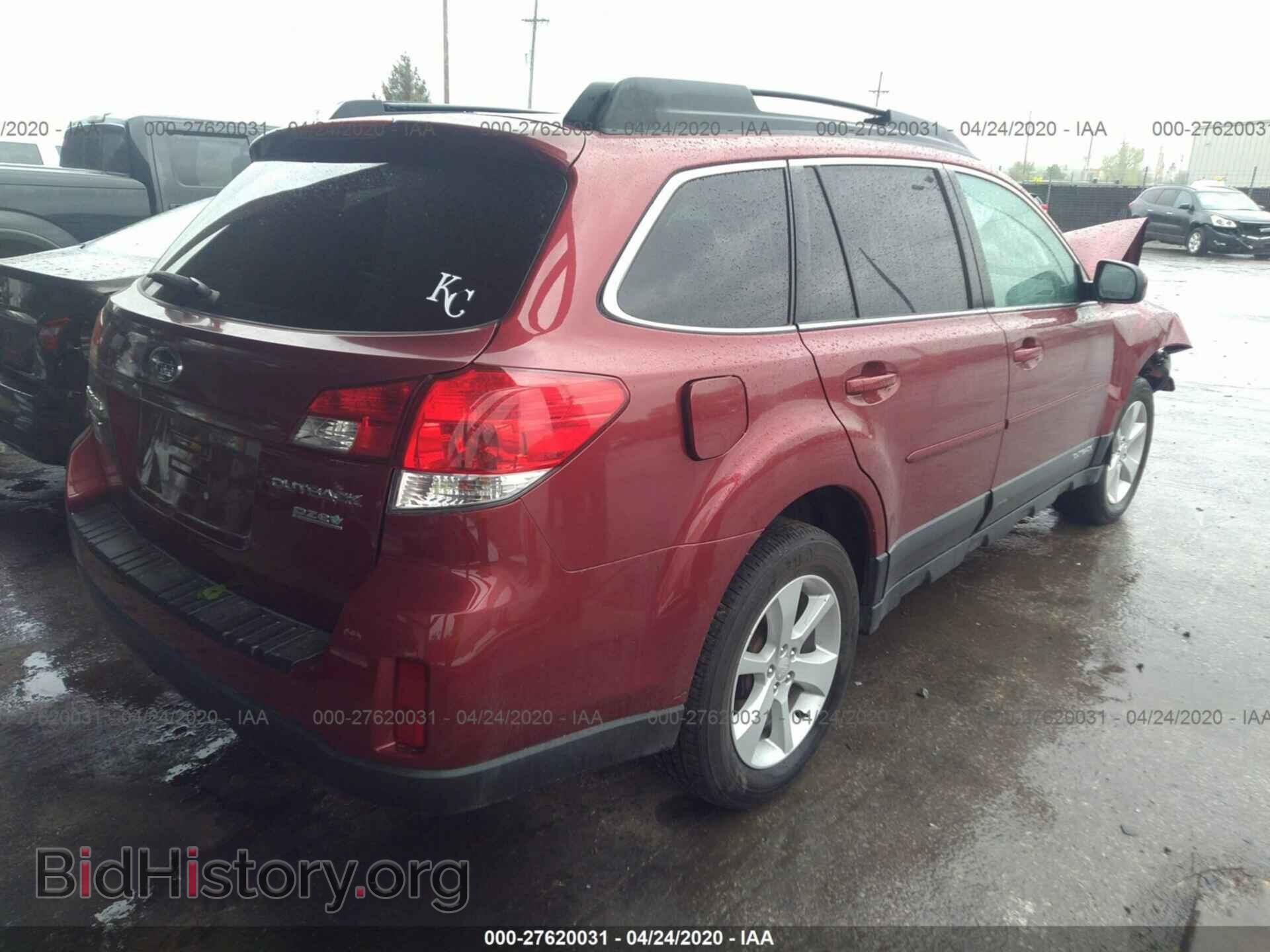 2013 SUBARU OUTBACK - VIN: 4S4BRBCC3D3289360 - Фото 4