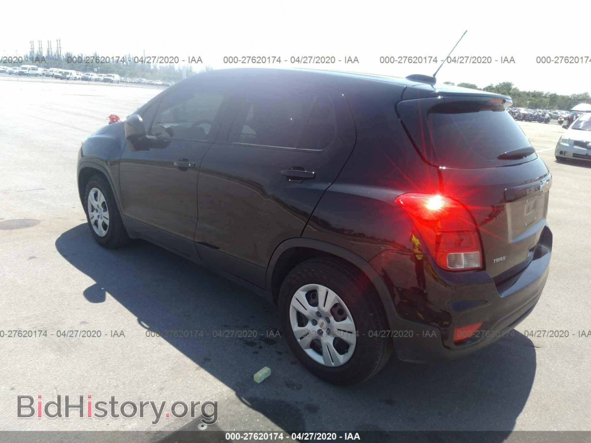 2019 CHEVROLET TRAX - VIN: 3GNCJKSB3KL165736 - Photo 3