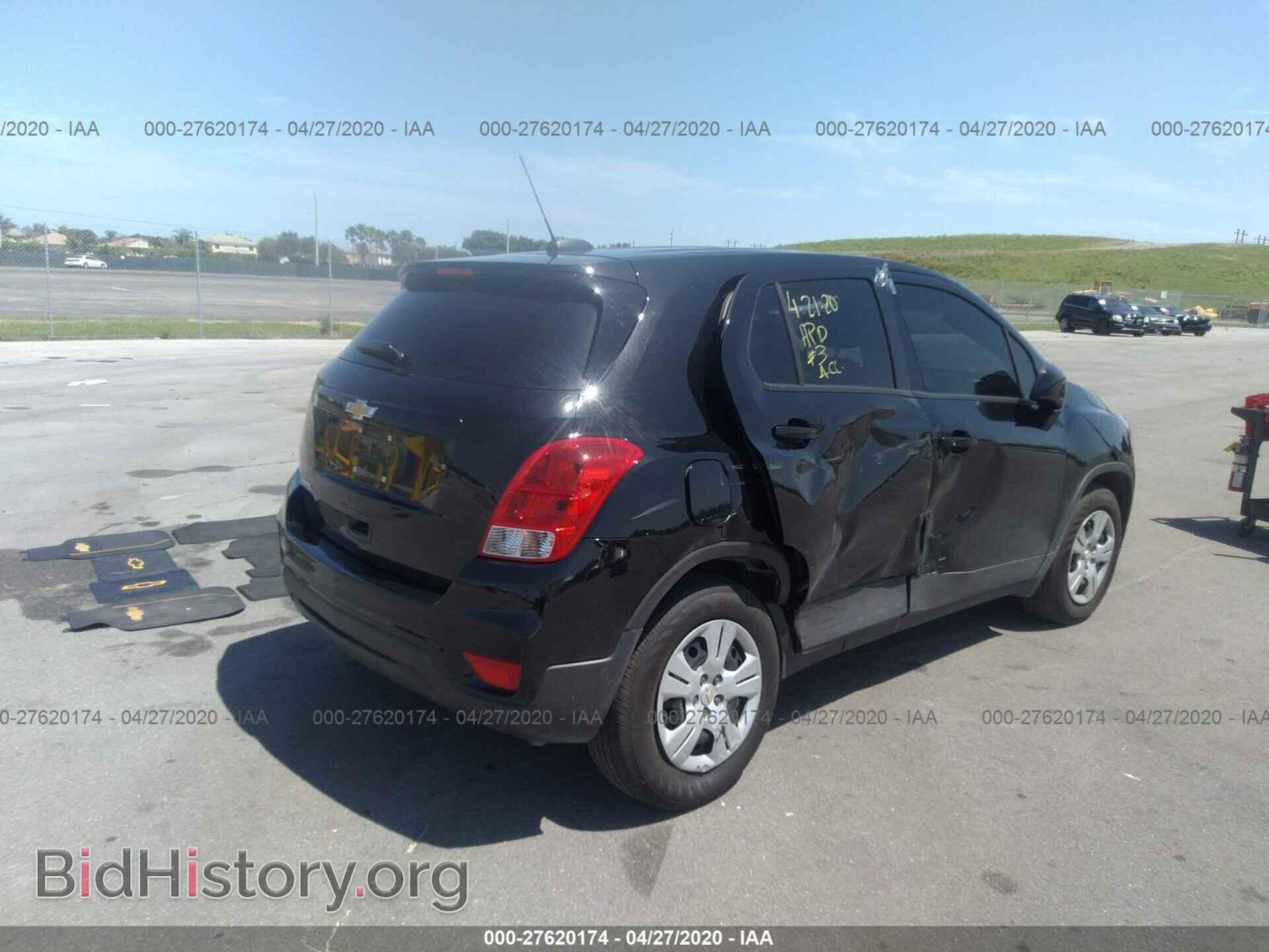 2019 CHEVROLET TRAX - VIN: 3GNCJKSB3KL165736 - Photo 4