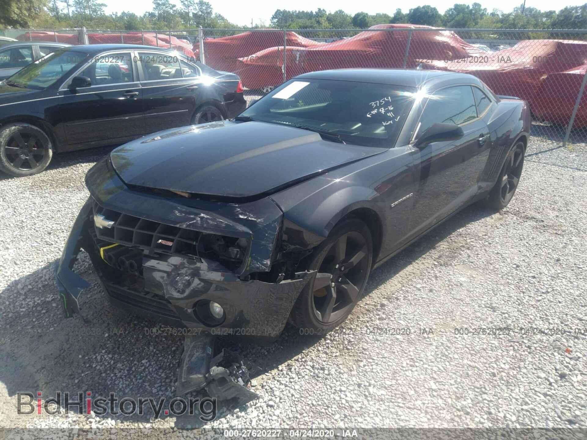 2012 CHEVROLET CAMARO - VIN: 2G1FC1E37C9199500 - Фото 2