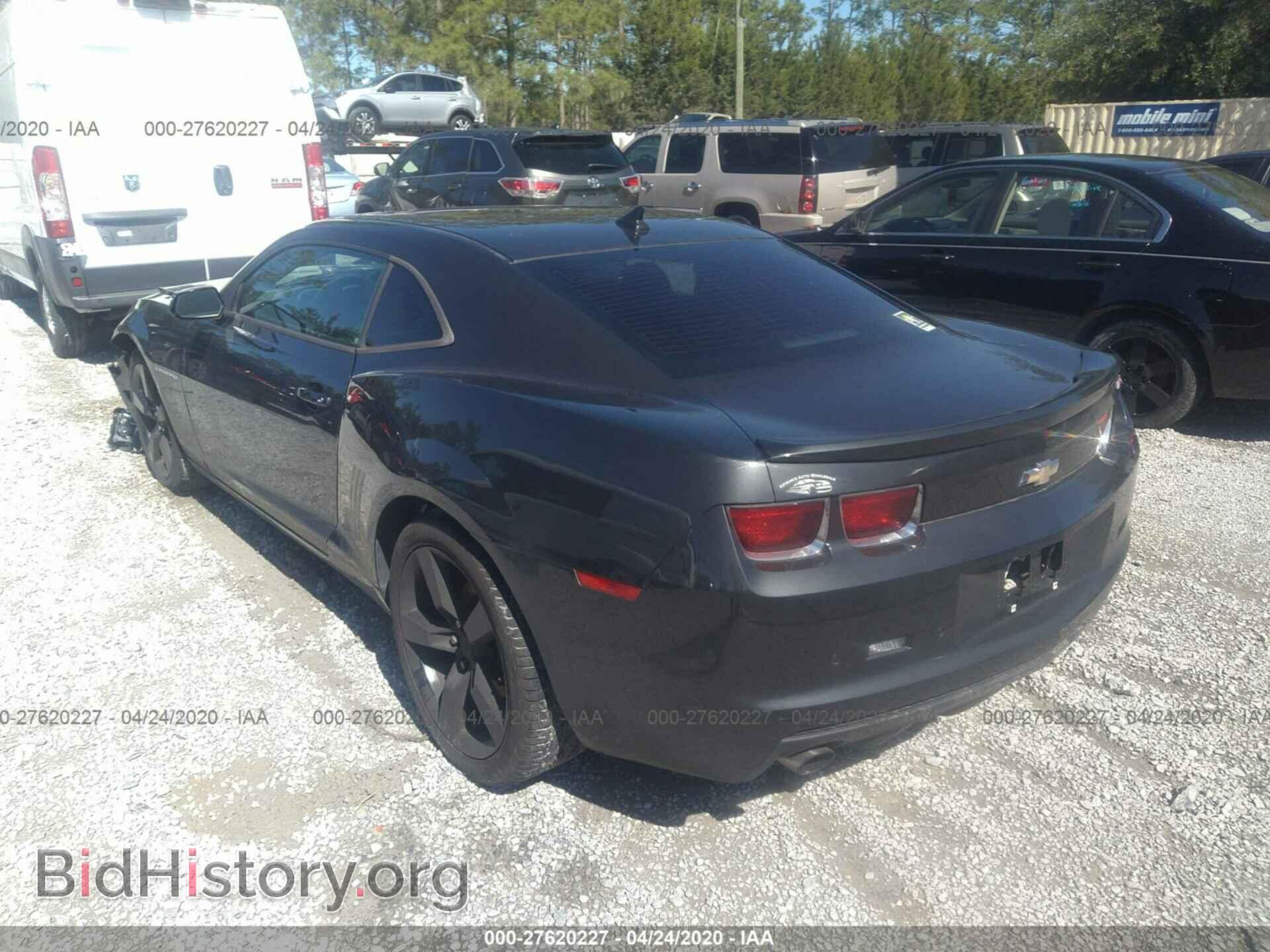 2012 CHEVROLET CAMARO - VIN: 2G1FC1E37C9199500 - Фото 3