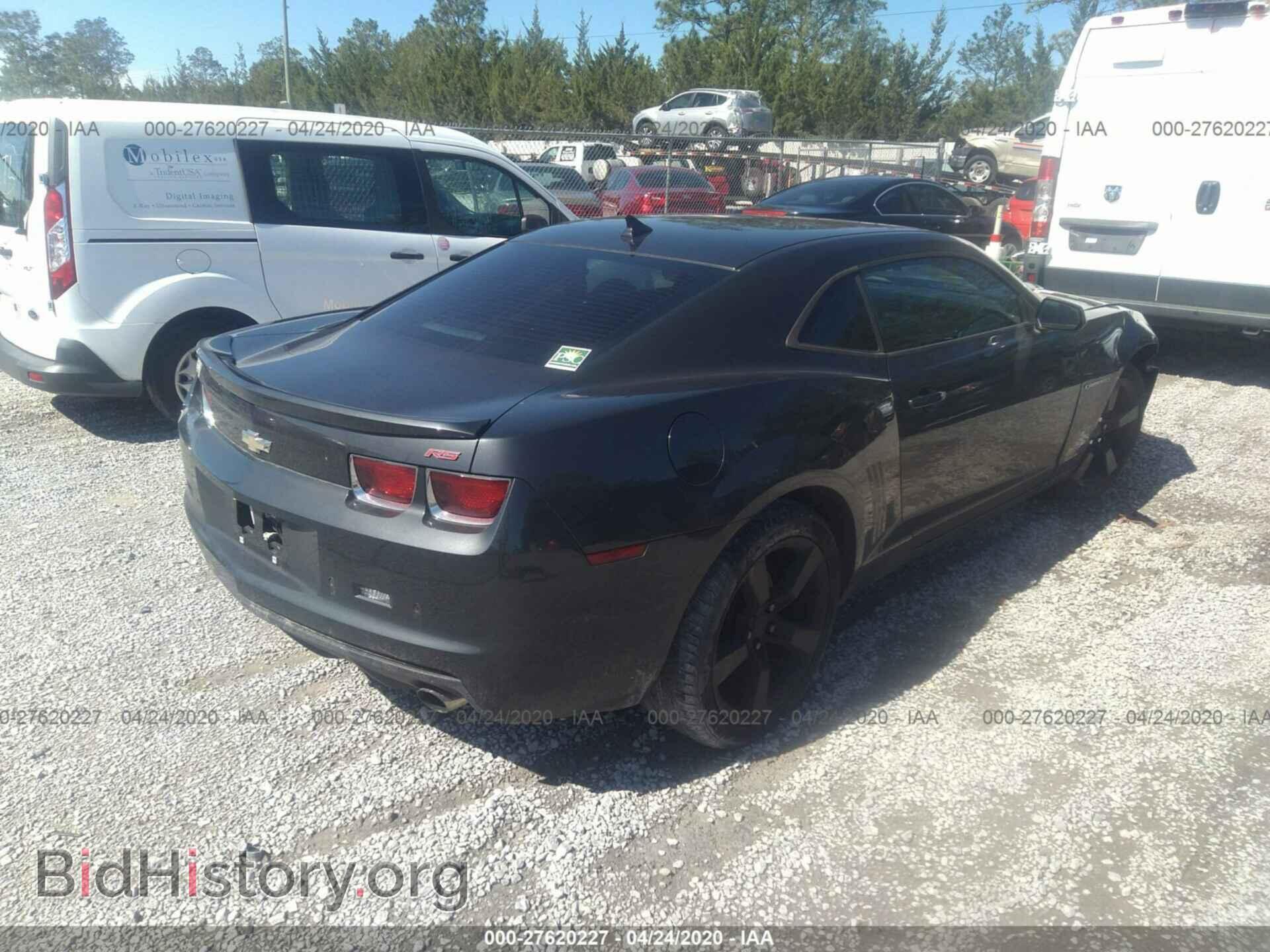 2012 CHEVROLET CAMARO - VIN: 2G1FC1E37C9199500 - Фото 4