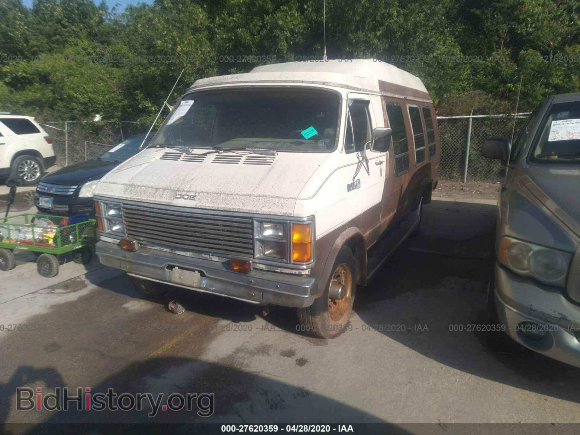 1983 DODGE RAM VAN - VIN: 2B7HB23U7DK316992 - Фото 2