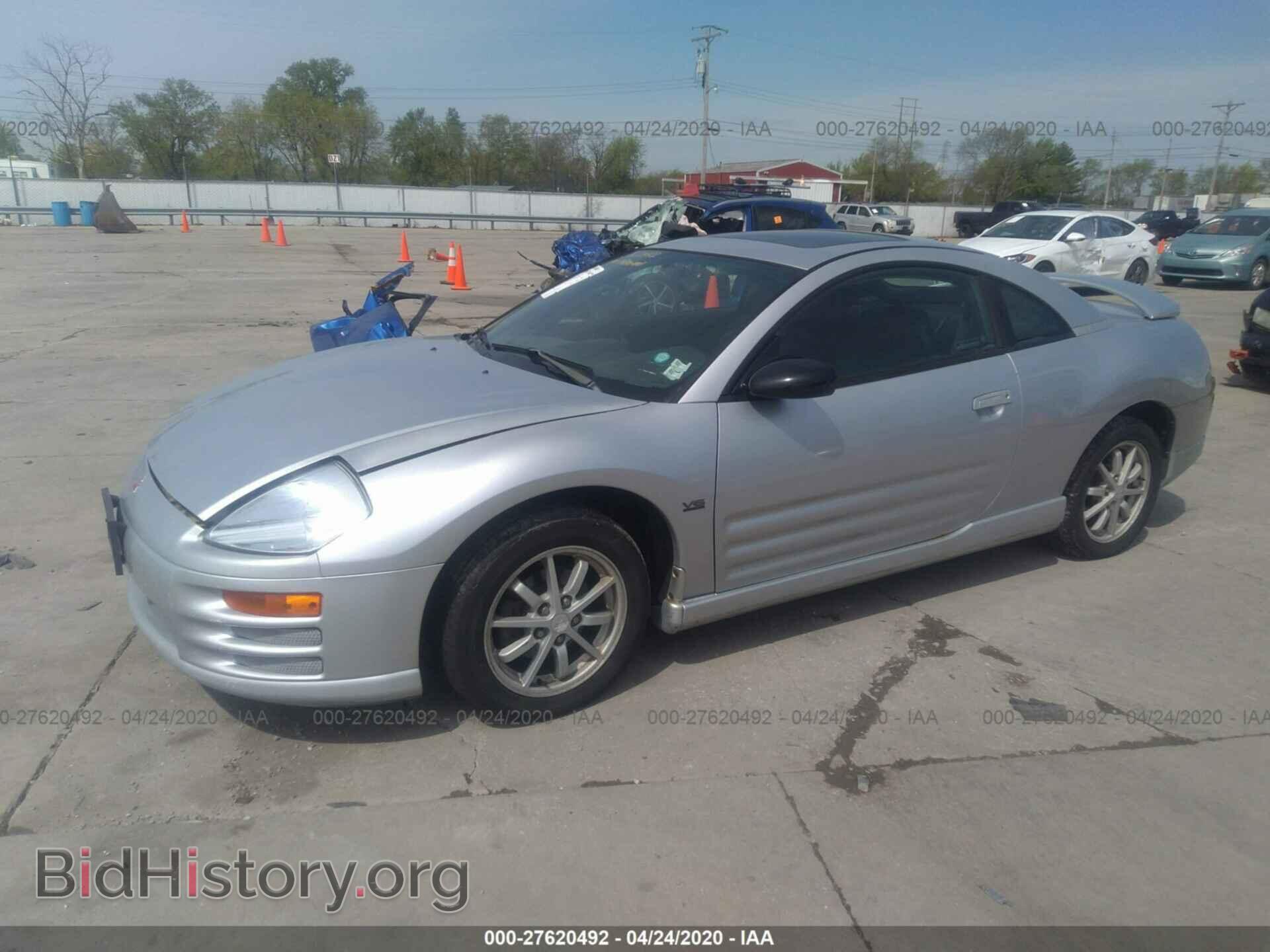 2000 MITSUBISHI ECLIPSE - VIN: 4A3AC54L9YE136734 - Фото 2