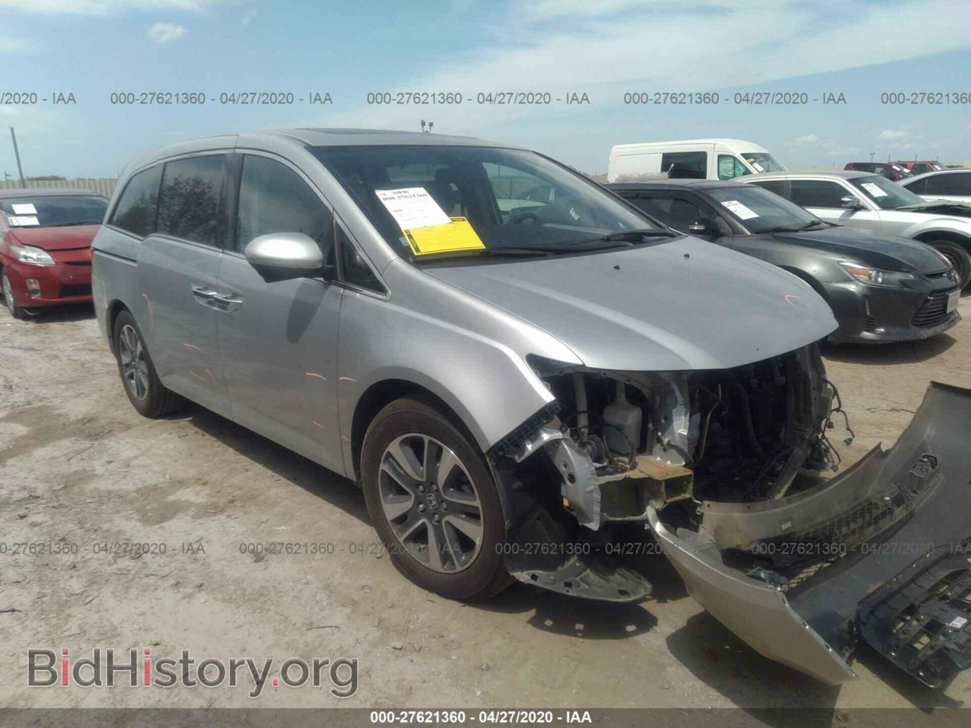 Фотография 5FNRL5H92EB018877 - HONDA ODYSSEY 2014