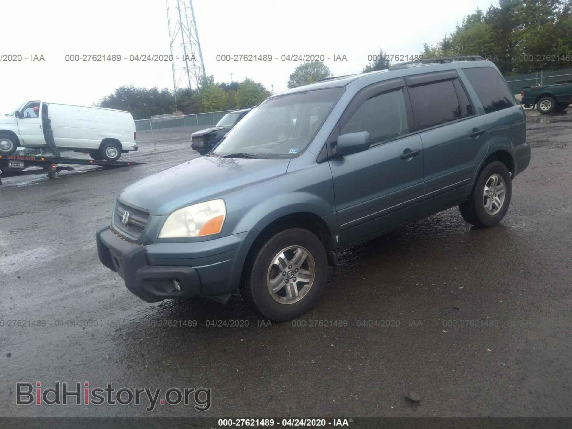 2005 HONDA PILOT - VIN: 5FNYF18635B033213 - Фото 2