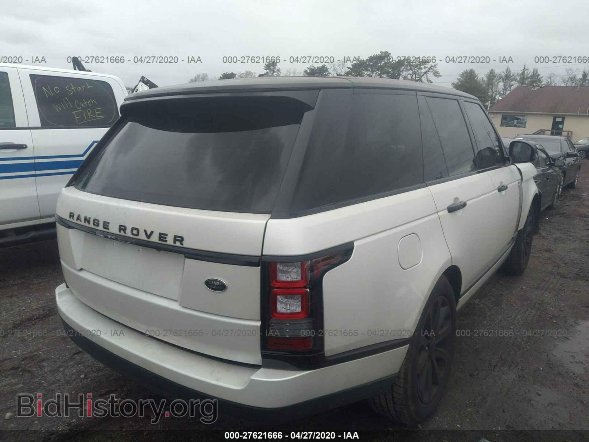 2015 LAND ROVER RANGE ROVER - VIN: SALGS2VF1FA239599 - Фото 4