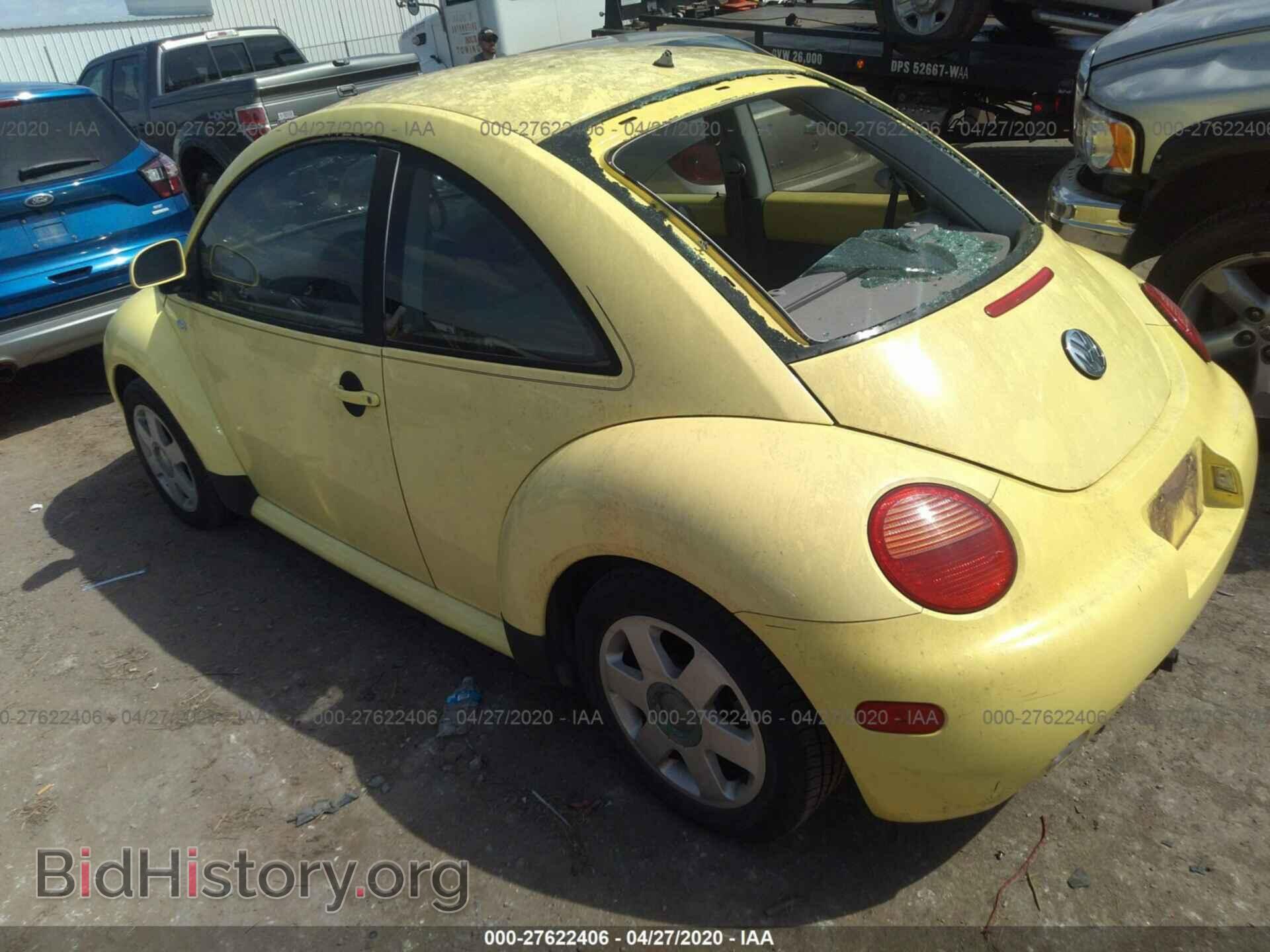 2000 VOLKSWAGEN NEW BEETLE - VIN: 3VWCA21C2YM421870 - Фото 3