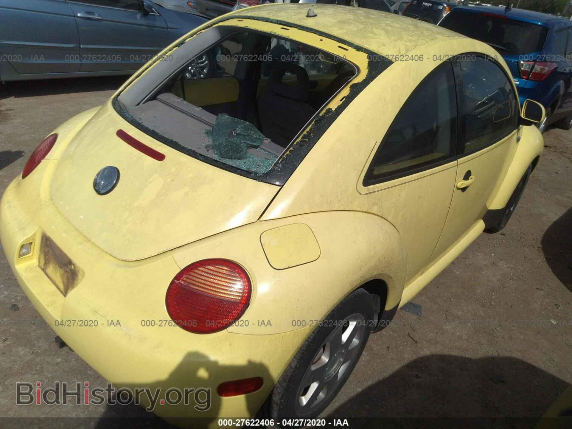2000 VOLKSWAGEN NEW BEETLE - VIN: 3VWCA21C2YM421870 - Фото 4