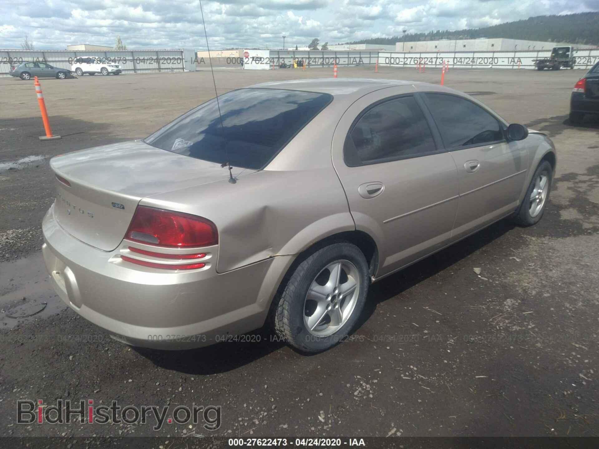 2005 DODGE STRATUS - VIN: 1B3EL46R35N559693 - Фото 4