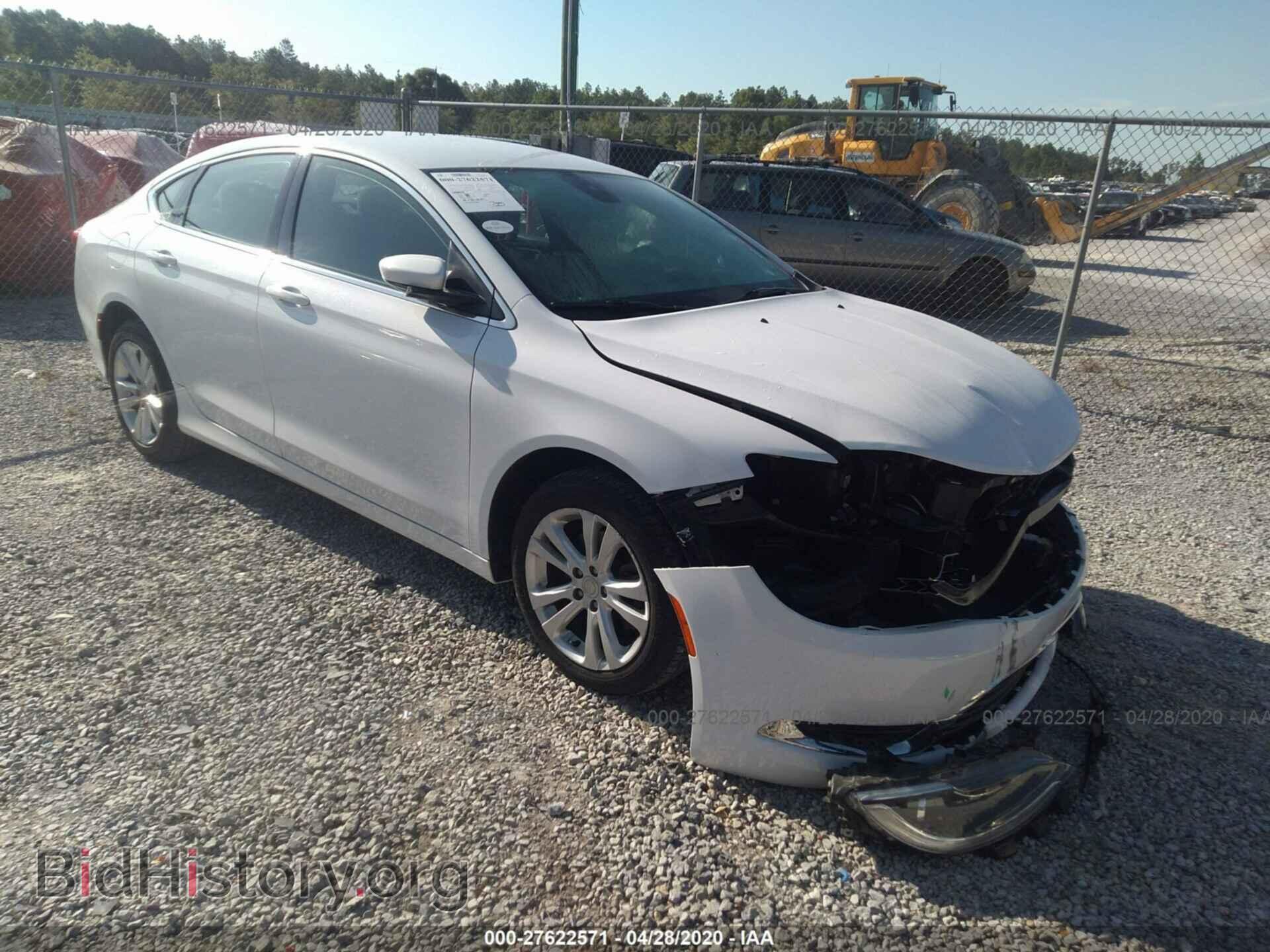 Фотография 1C3CCCAB7FN708428 - CHRYSLER 200 2015