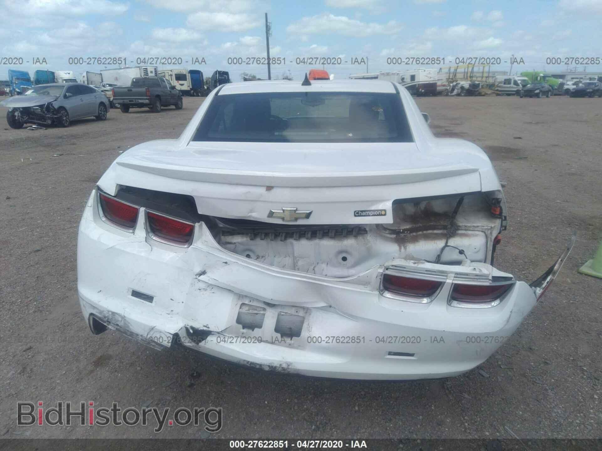 2012 CHEVROLET CAMARO - VIN: 2G1FB1E3XC9167207 - Фото 6