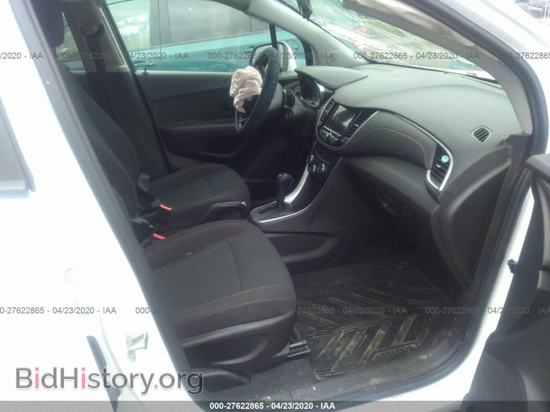 2019 CHEVROLET TRAX - VIN: 3GNCJKSB6KL208059 - Фото 5