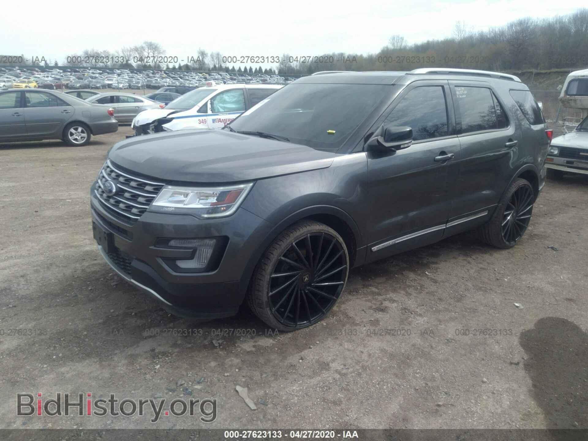 2016 FORD EXPLORER - VIN: 1FM5K7D8XGGB10043 - Фото 2