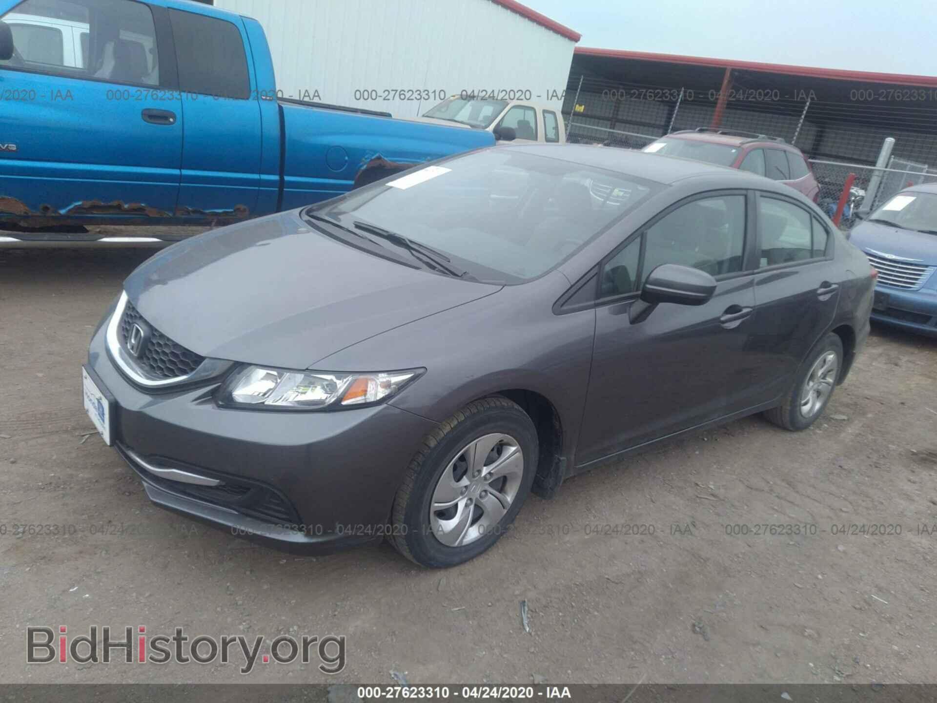 2014 HONDA CIVIC - VIN: 19XFB2F52EE070195 - Фото 2