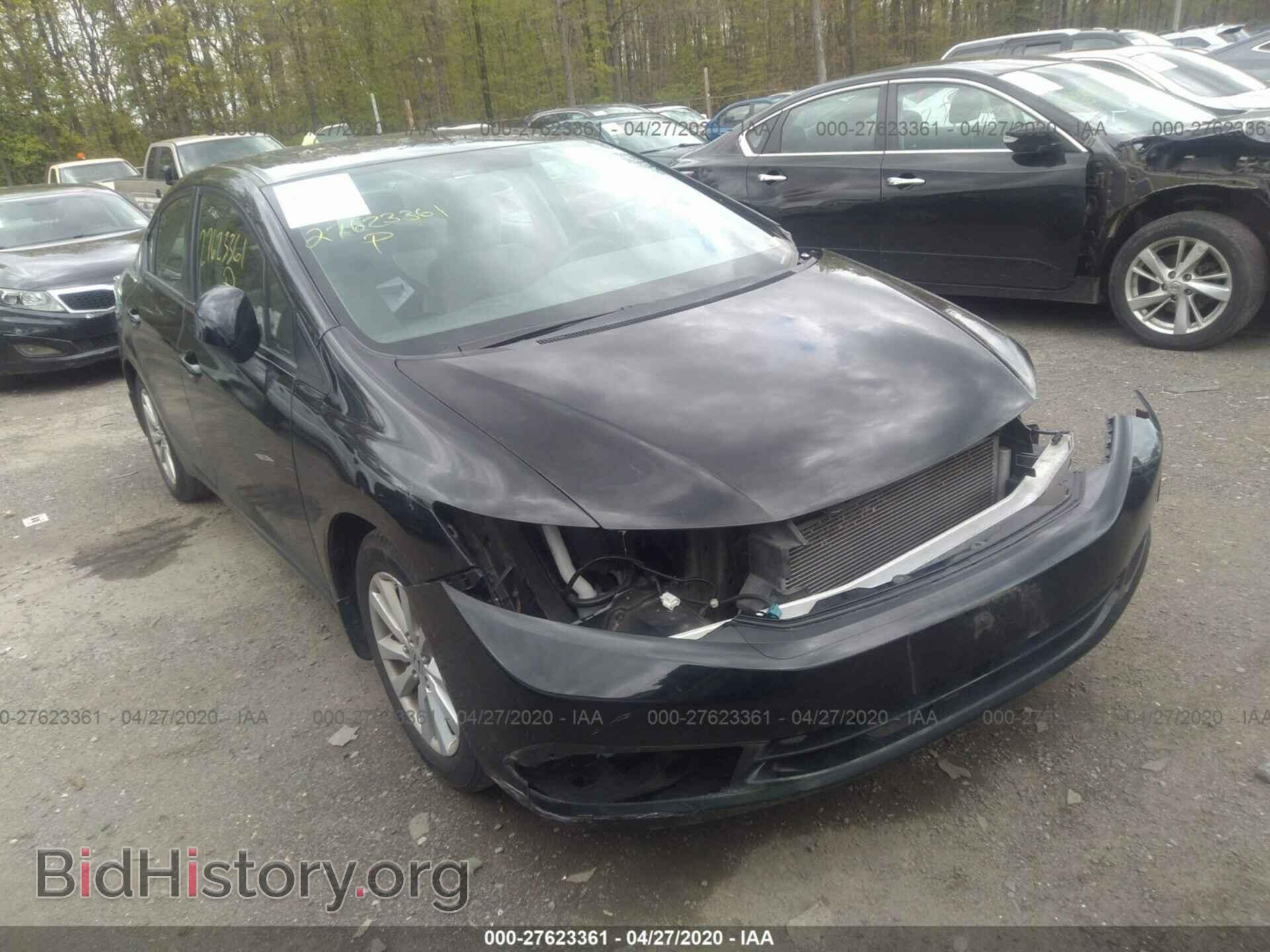 Фотография 19XFB2F83CE029355 - HONDA CIVIC SDN 2012